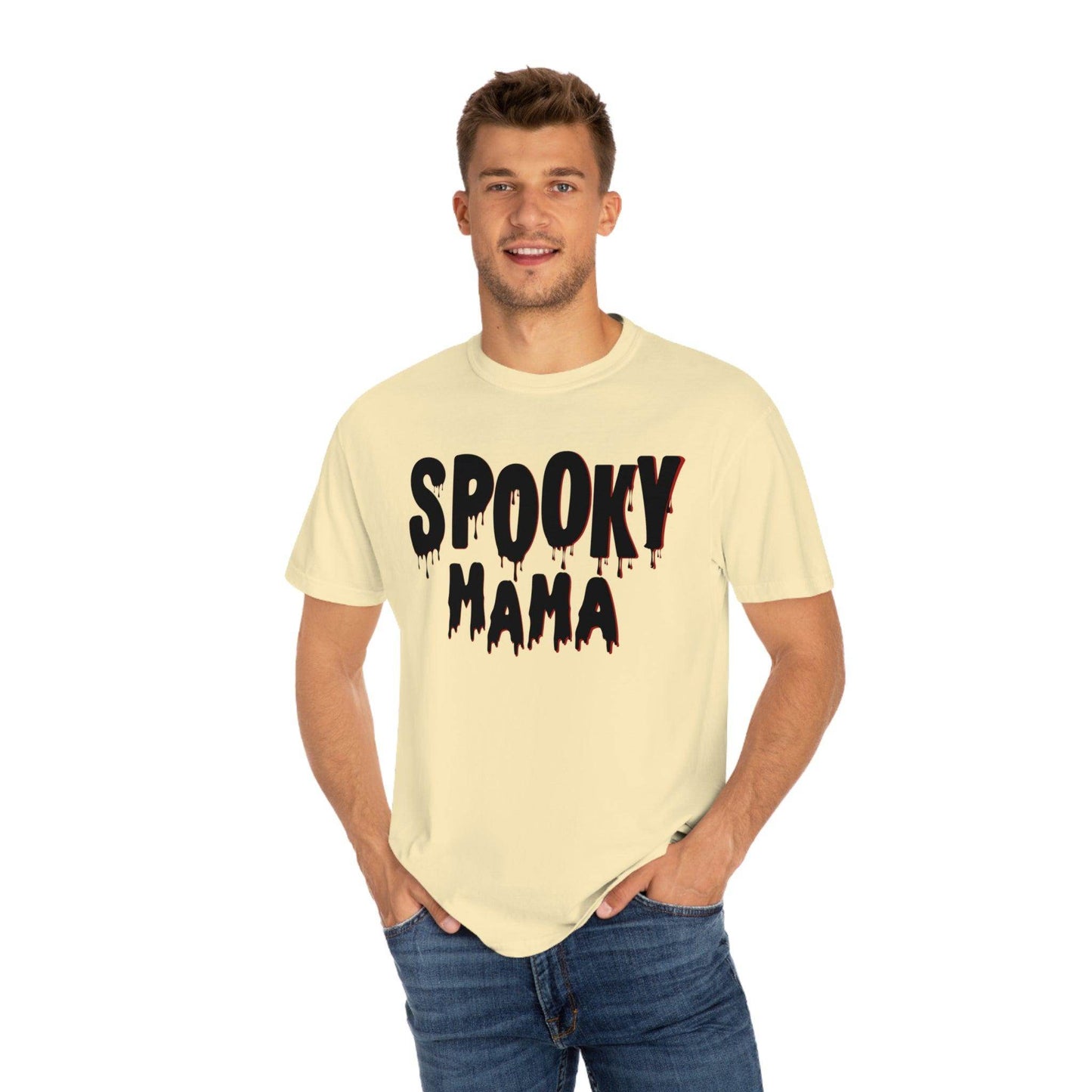 Retro Halloween Tshirt, Spooky Mama Shirt, Vintage Halloween Shirt Trendy Halloween Vibes - Giftsmojo