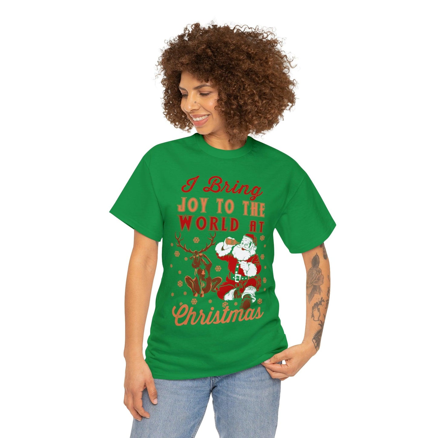 I bring Joy to the World at Christmas Shirt, Christmas Tee Christmas outfit, Christmas gifts