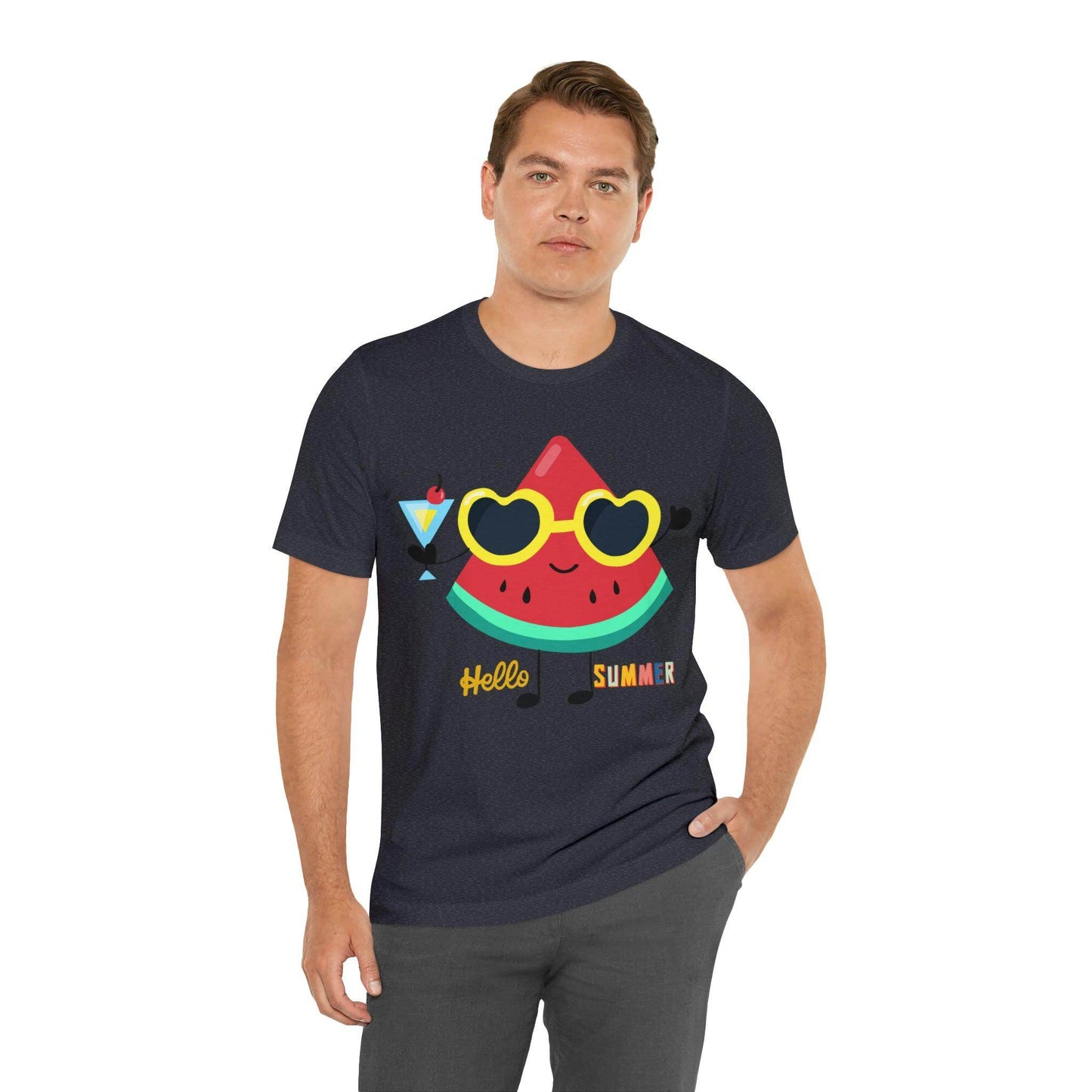 Funny Hello Summer Shirt, Water Mellon shirt, Summer shirts for women and men - Giftsmojo