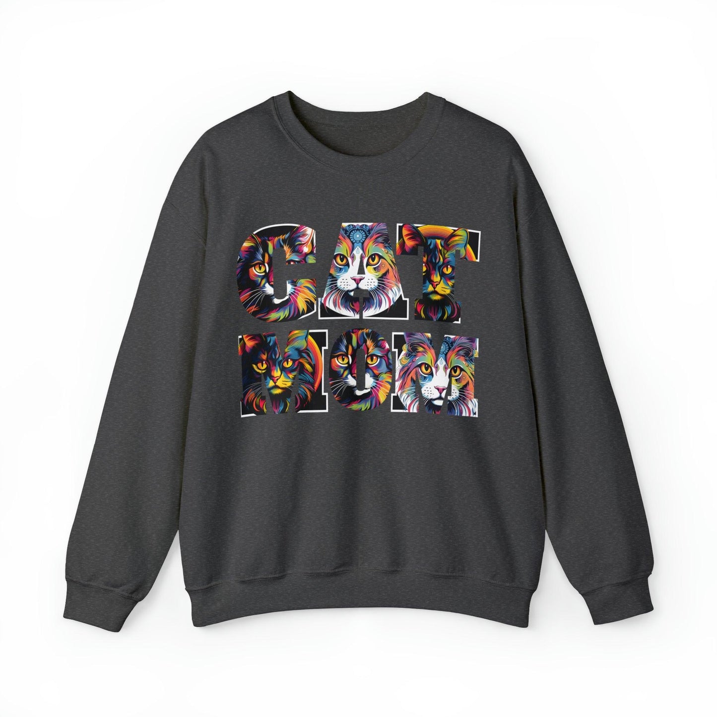 Vintage Cat Sweatshirt Cat Mom Sweatshirt Cat Crewneck Sweatshirt Cat Mom Gift Cat Lover Gift Animal Lover Cat Mama Shirt Cat Lover Sweater