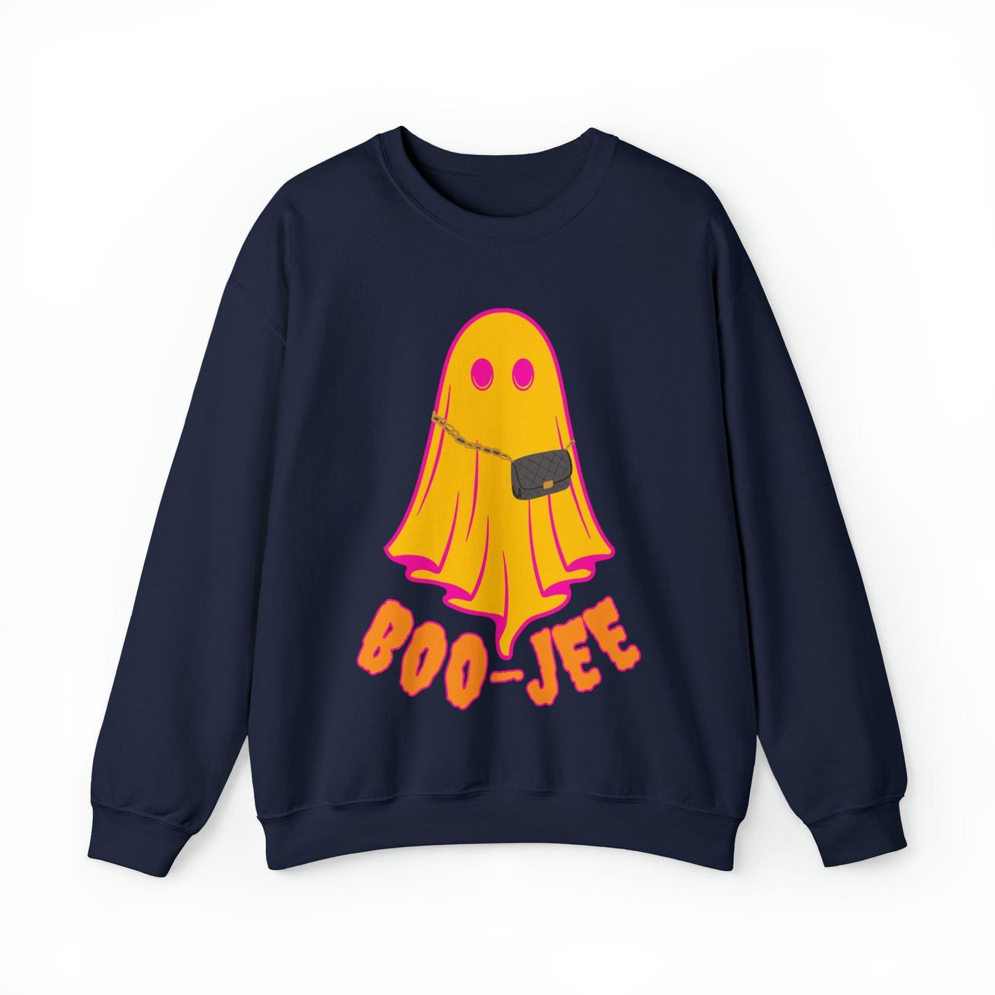 Boo-Jee Sweatshirt, Boo Halloween Sweatshirt, Spooky Ghost Sweatshirt, Boo Jee Shirt, Halloween Ghost Sweatshirt, Halloween Boo Shirt - Giftsmojo