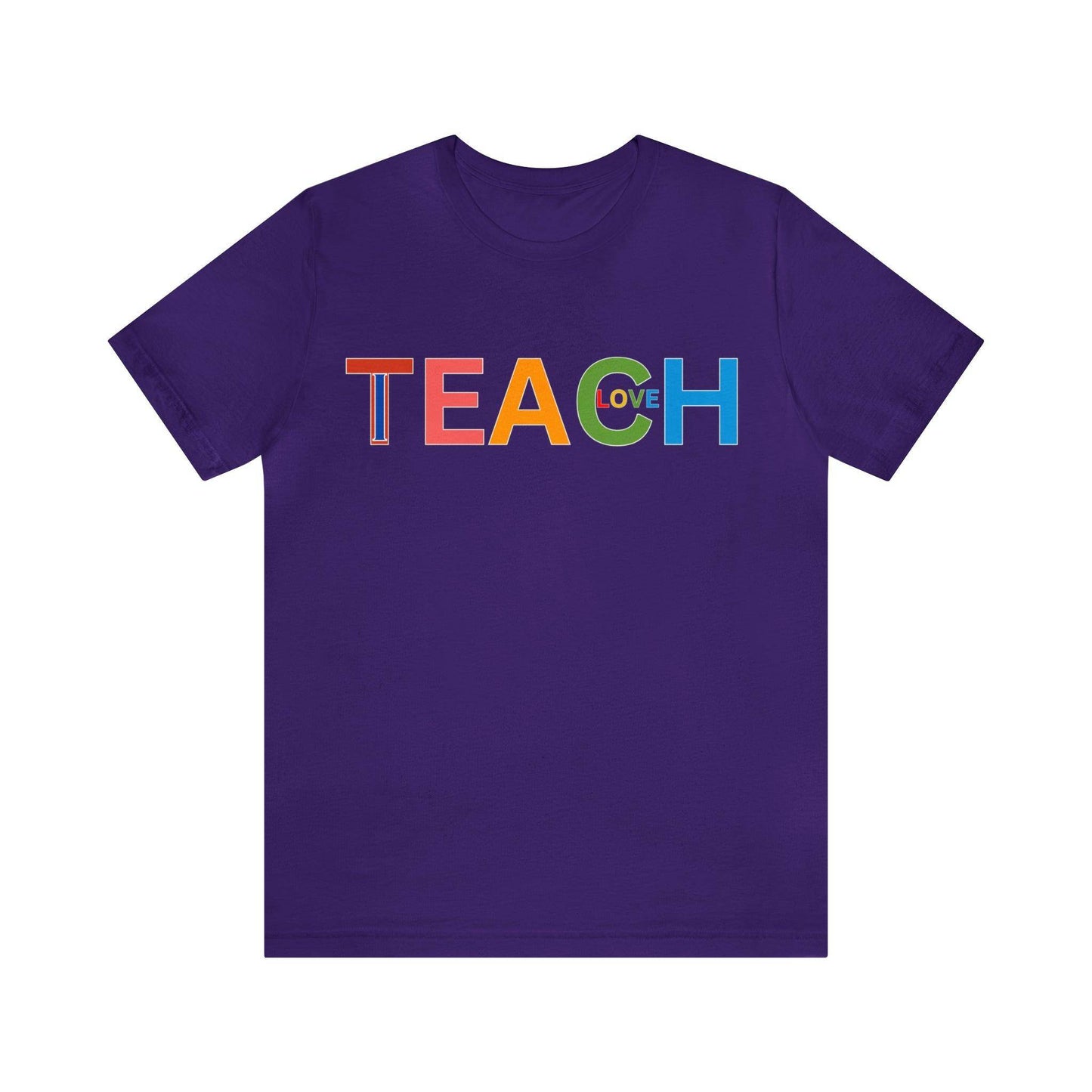 I Teach Love Shirt, Teacher Shirt, Teacher Appreciation Gift for Teachers - Giftsmojo