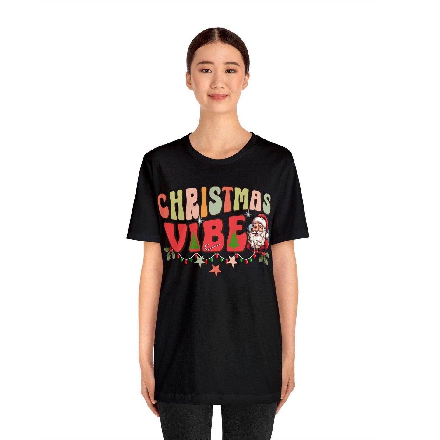 Cute Christmas Vibes Shirt Cute Christmas Vibe Holiday Shirt - Giftsmojo