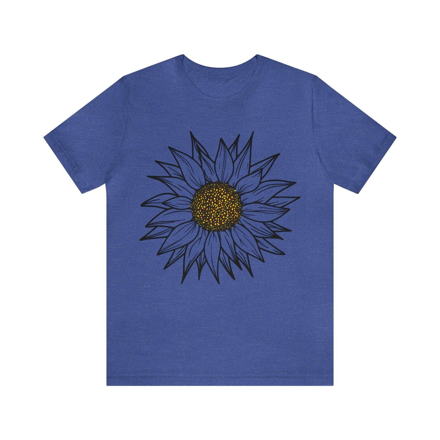 Sunflower Shirt, Floral Tee Shirt, Flower Shirt, Garden Shirt, Womens Fall Summer Shirt Sunshine Tee, Gift for Gardener, Nature love shirt - Giftsmojo
