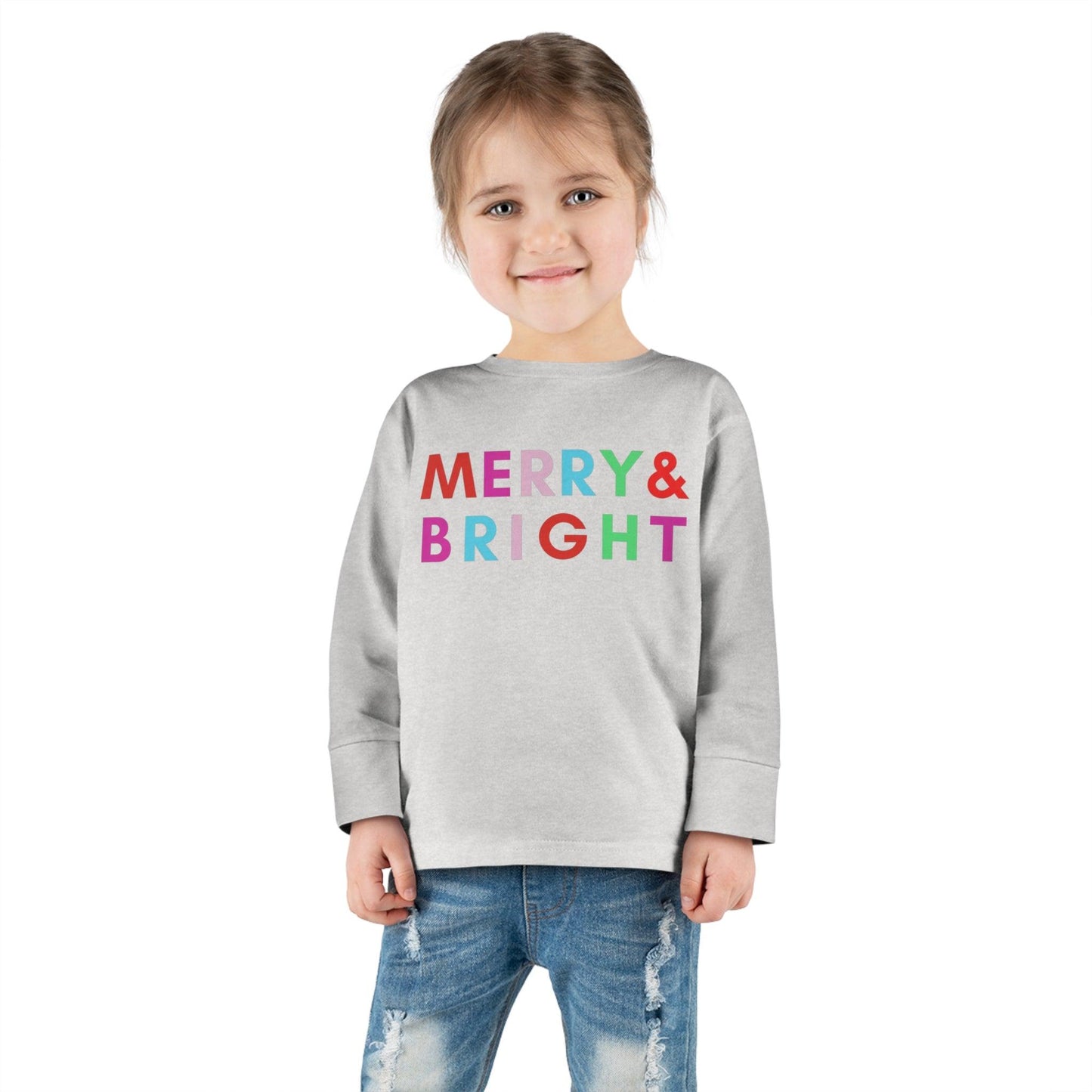 Toddler Christmas Shirt Toddler Christmas Long Sleeve Tee Kids Christmas Gift - Giftsmojo