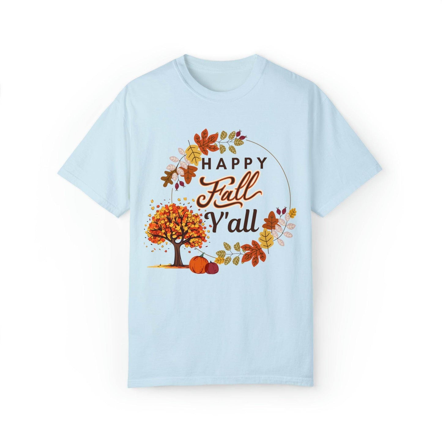 Happy Fall Y'all Gift for Fall, Funny Fall Shirts Gift, Autumn Tee, Fall TShirt - Giftsmojo
