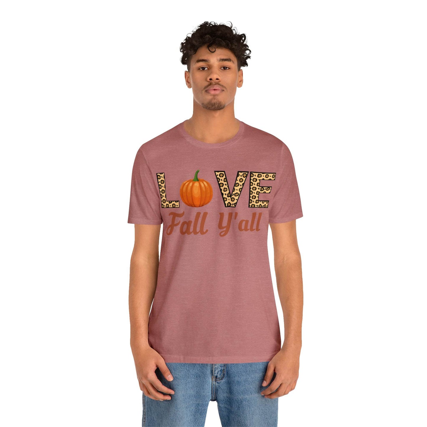 Leopard Print Love Fall Y'all - Giftsmojo