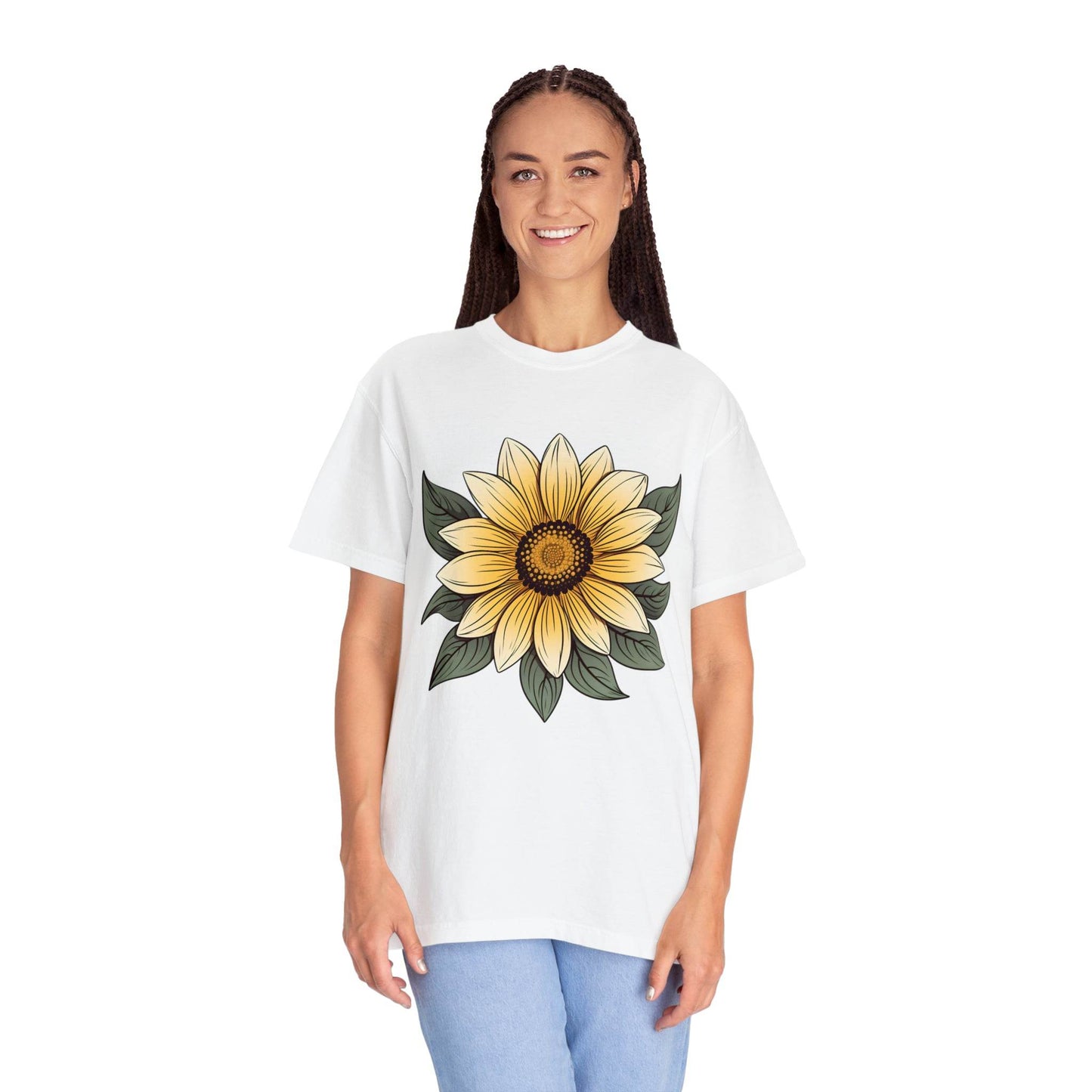 Sunflower Shirt Flower Shirt Aesthetic, Floral Graphic Tee Floral Shirt Flower T-shirt, Wild Flower Shirt Gift For Her Wildflower T-shirt - Giftsmojo
