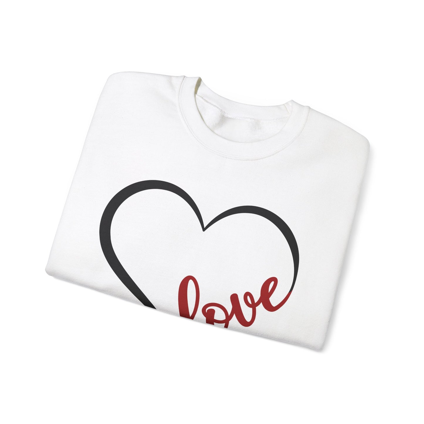 Heart Valentine Sweatshirt - Unisex