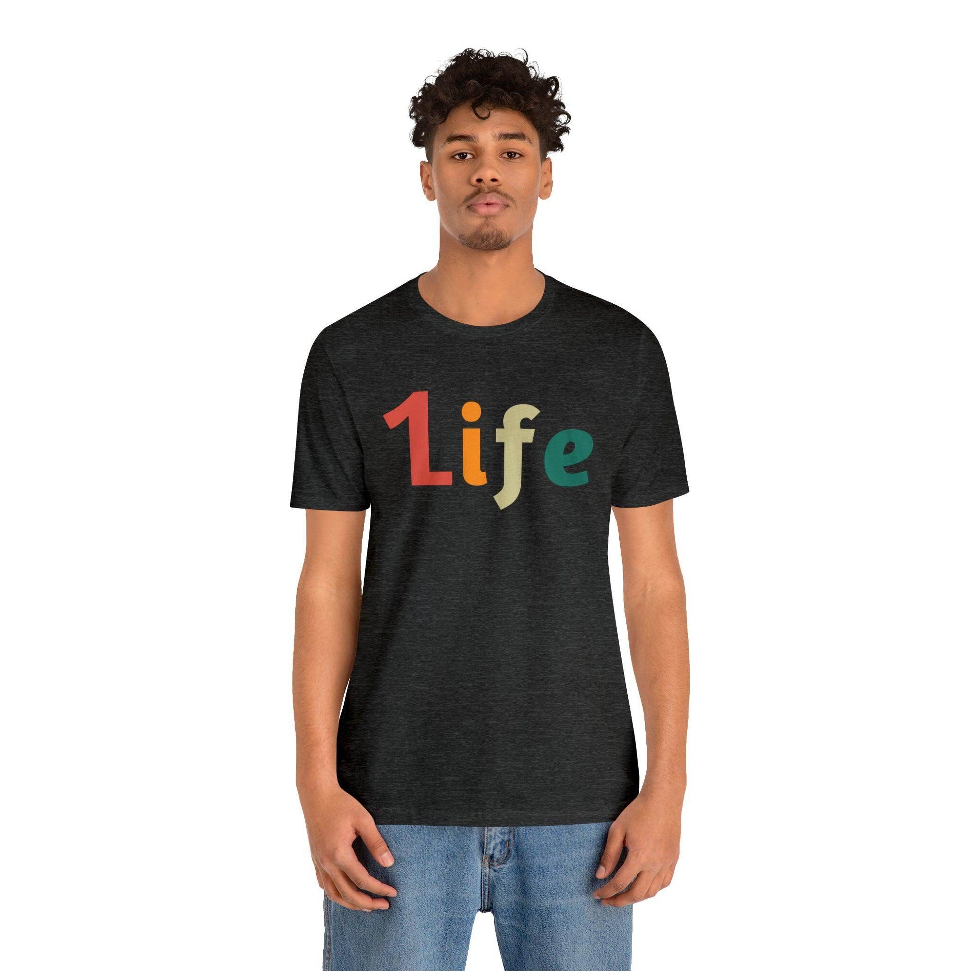 Retro One life Shirt 1life shirt Live Your Life You Only Have One Life To Live Retro Shirt - Giftsmojo