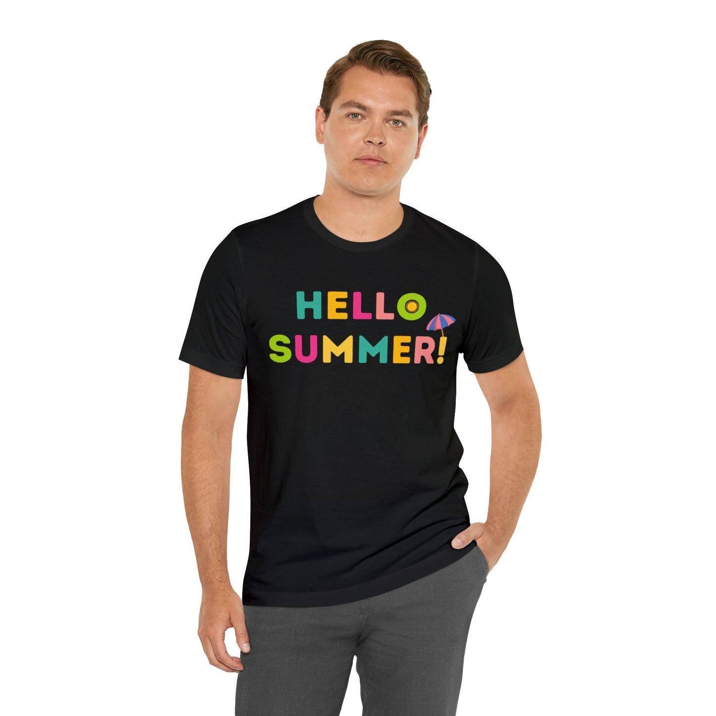 Hello Summer Shirt, Hello Summer, Summer shirts for women and men, Funny Shirt, Summer Vibes, Trendy Fashion, Summertime Fun