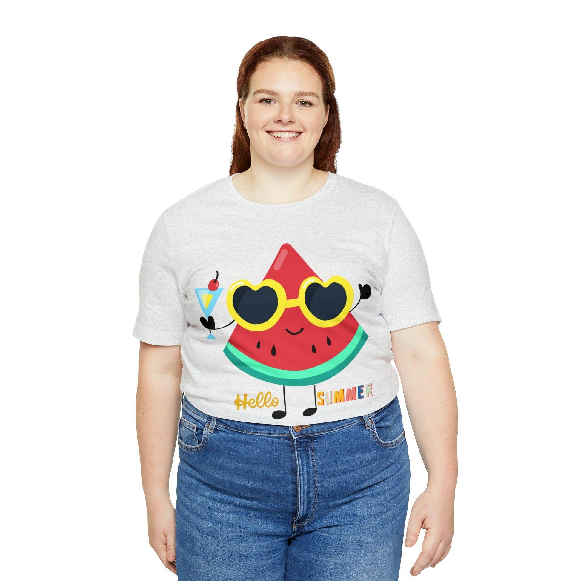 Funny Hello Summer Shirt, Water Mellon shirt, Summer shirts for women and men - Giftsmojo