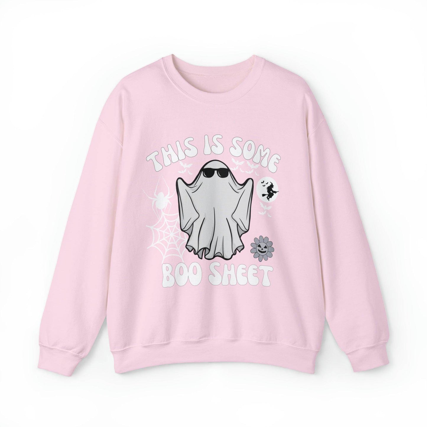 This Is Some Boo Sheet Ghost Sweatshirt Cute Ghost Sweatshirt Boo Ghost Sweatshirt Gift Shirt Funny Halloween Shirt Spooky Season Shirt - Giftsmojo