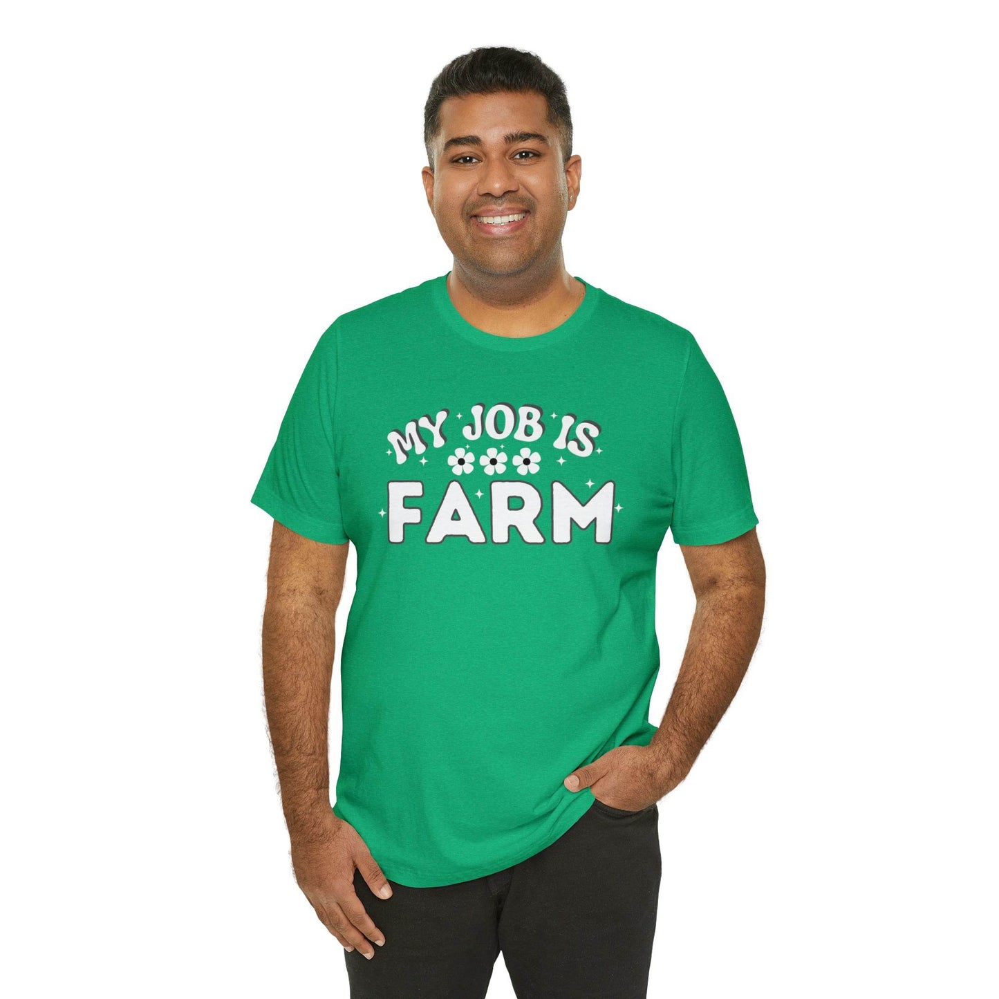 My Job is Farm Shirt Farmer Shirt Farming Shirt Homestead Gardening Shirt Farmers, Farmhand, Livestock Farmer, Crop Grower Horticulturist, Animal Scientist, Agricultural Engineer Environmental Scientist,  - Giftsmojo