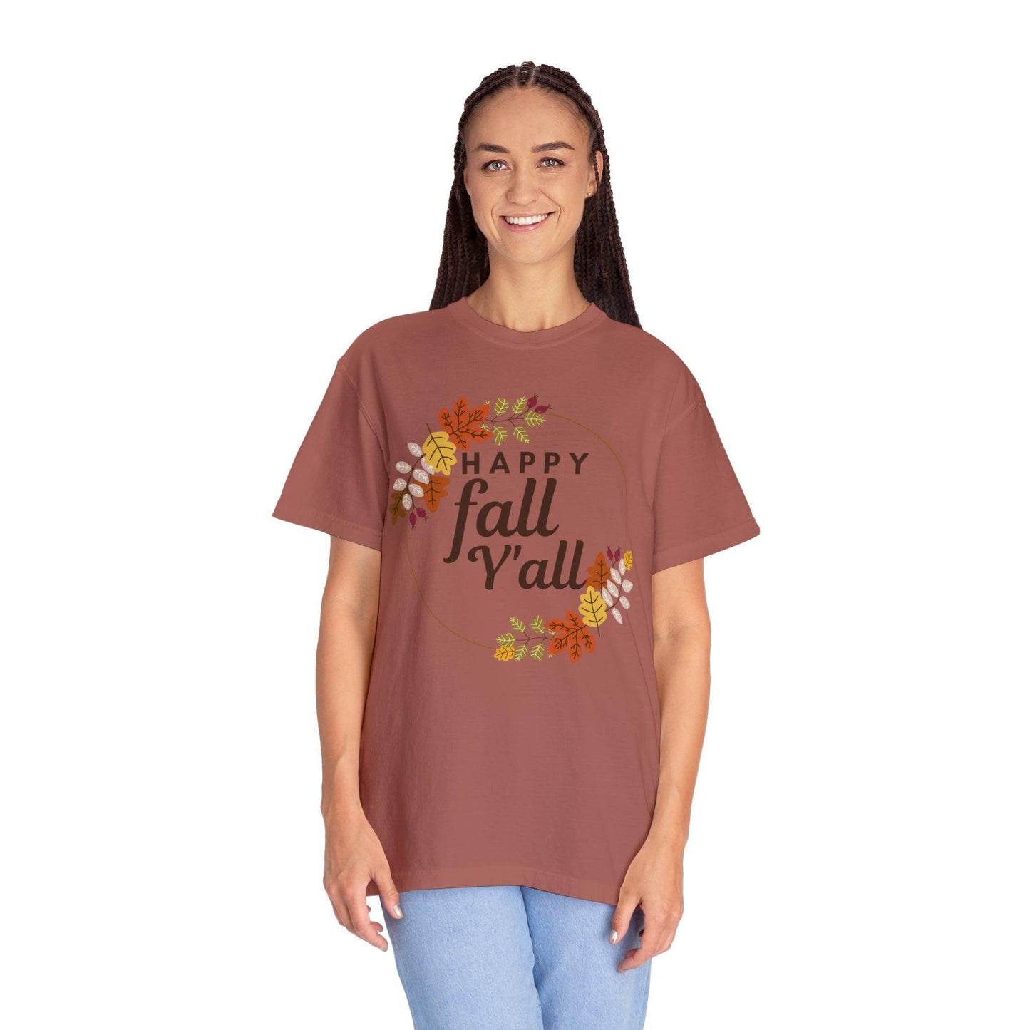 Happy Fall Y'all Gift for Fall, Funny Fall Shirts Gift, Autumn Tee, Fall Tshirt - Giftsmojo