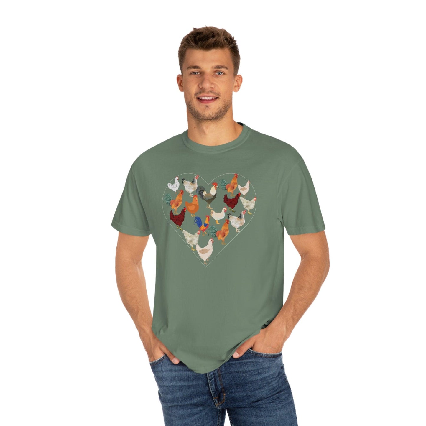 Chicken Shirt Chicken Tee Chicken Owner Gift - Gift For Chicken Lover gift, Chicken lover shirt