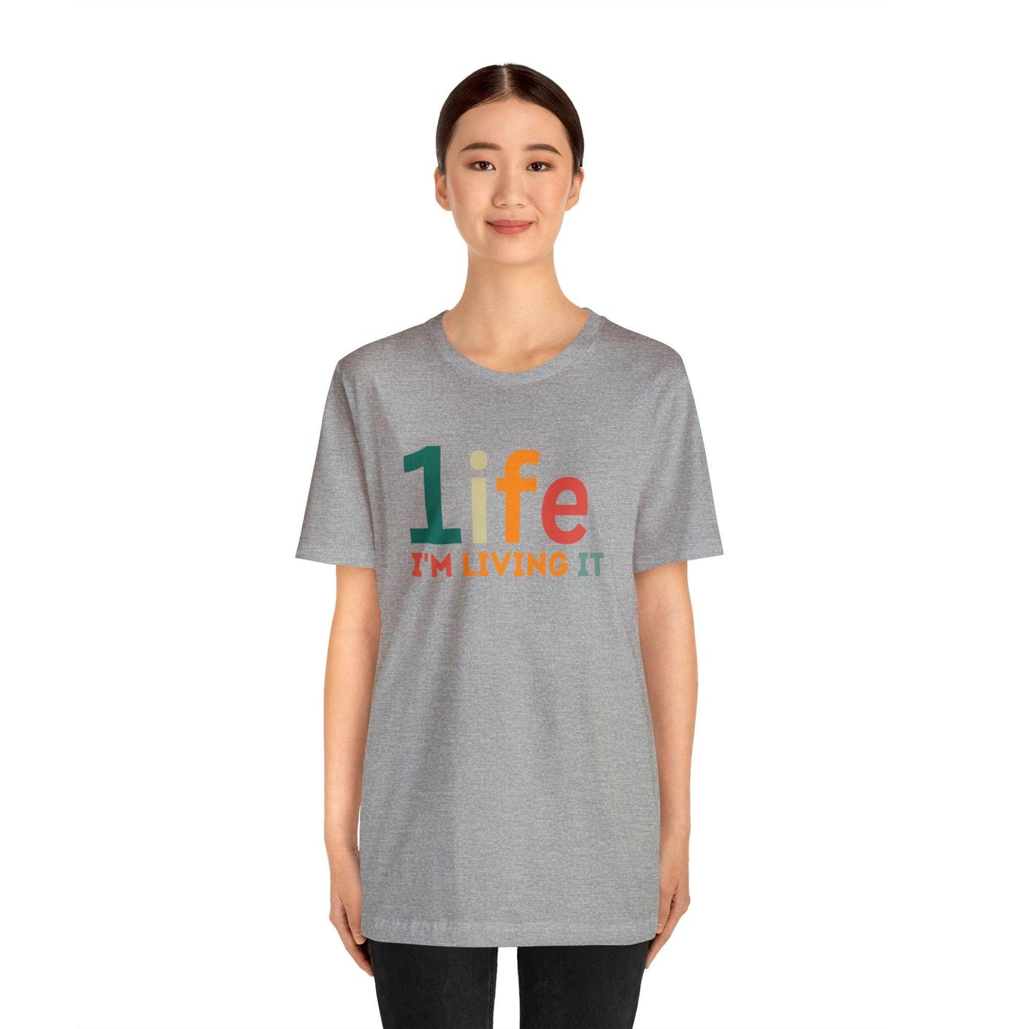 One life Shirt Retro 1life shirt Live Your Life You Only Have One Life To Live Retro Shirt - Giftsmojo