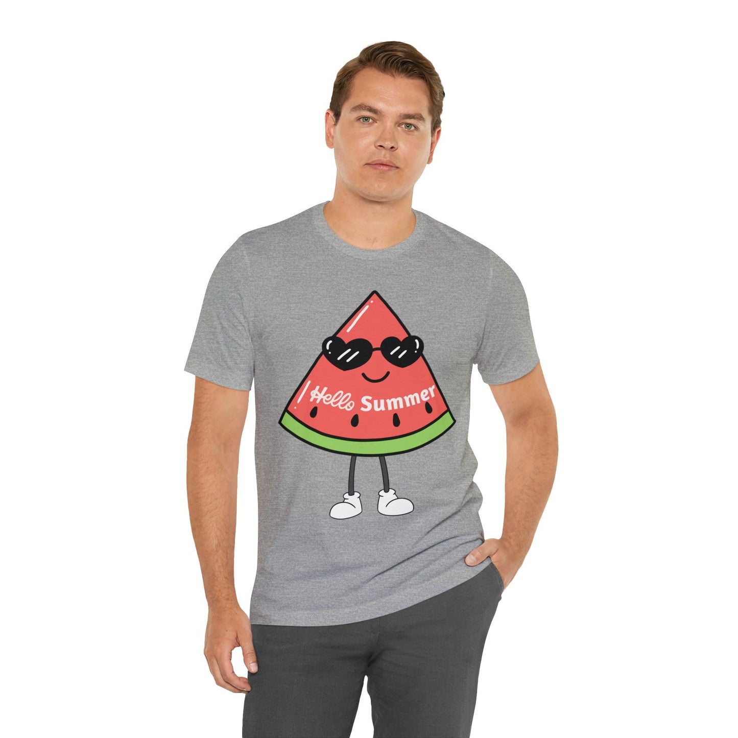 Funny Hello Summer Shirt, Summer shirts for women and men, Summer Casual Top Tee