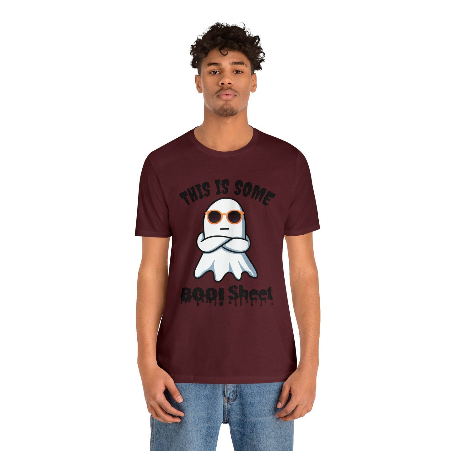 This Is Some Boo Sheet Funny Halloween Shirt Funny Halloween Costume Spooky Season Tee Funny Gift Shirt for Birthday Christmas Anniversary - Giftsmojo