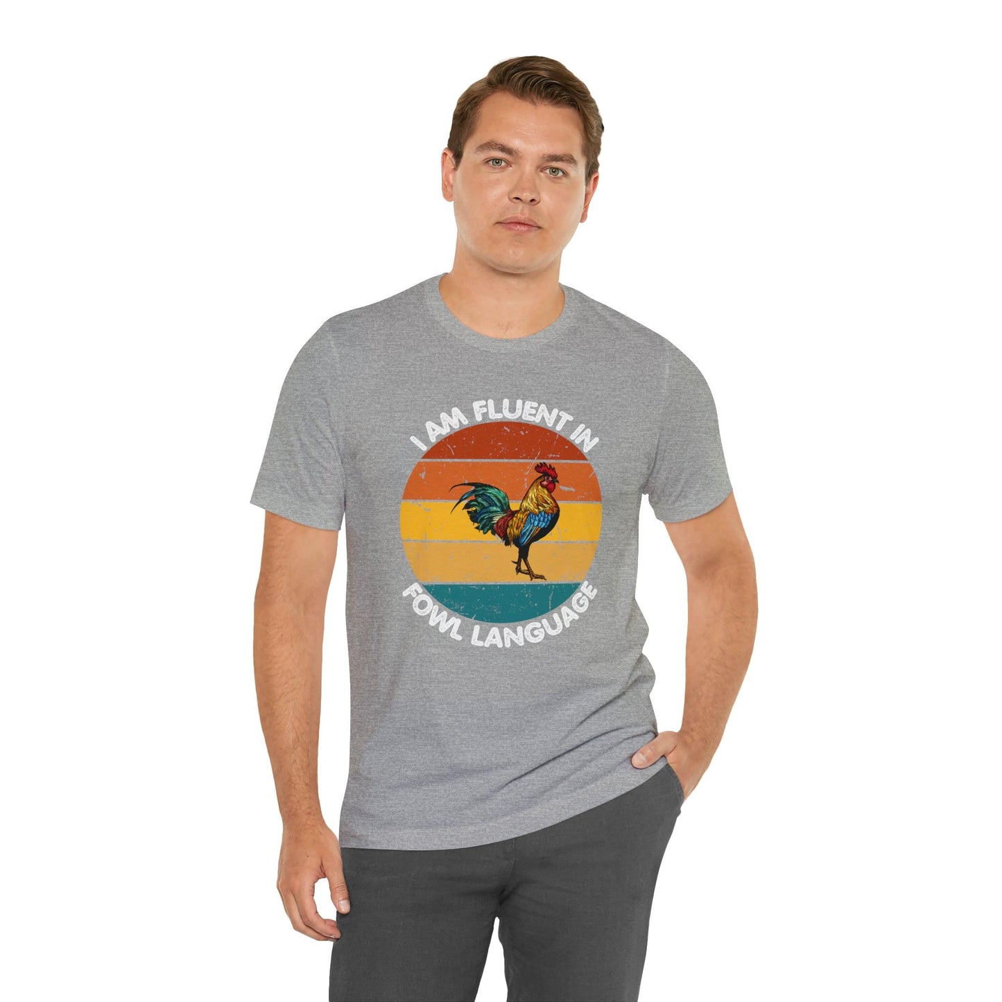 Fluent in Fowl Language shirt, Chicken Shirt Chicken Tee Chicken Owner Gift - Gift For Chicken Lover gift - Giftsmojo
