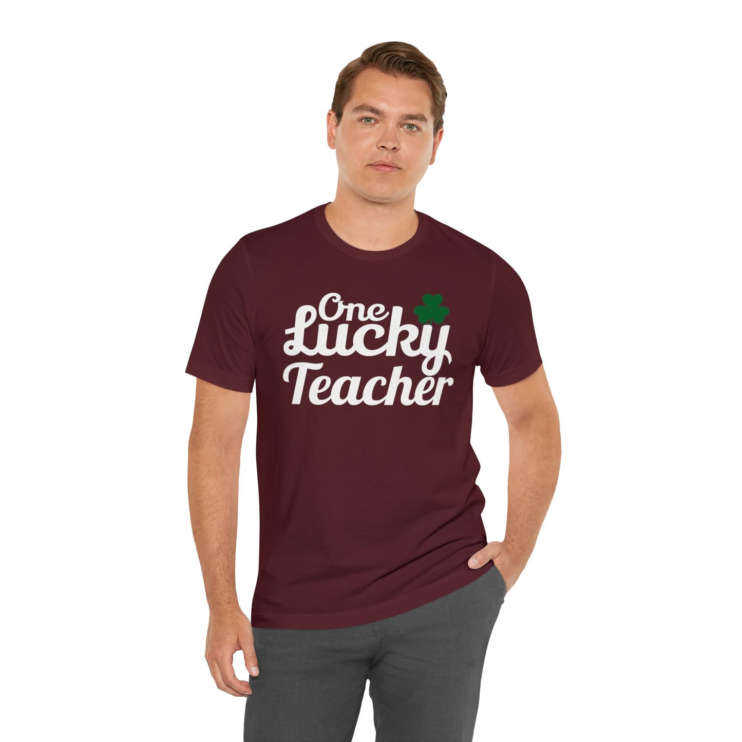 One Lucky Teacher Shirt Feeling Lucky St Patrick's Day Shirt St Paddy's Day
