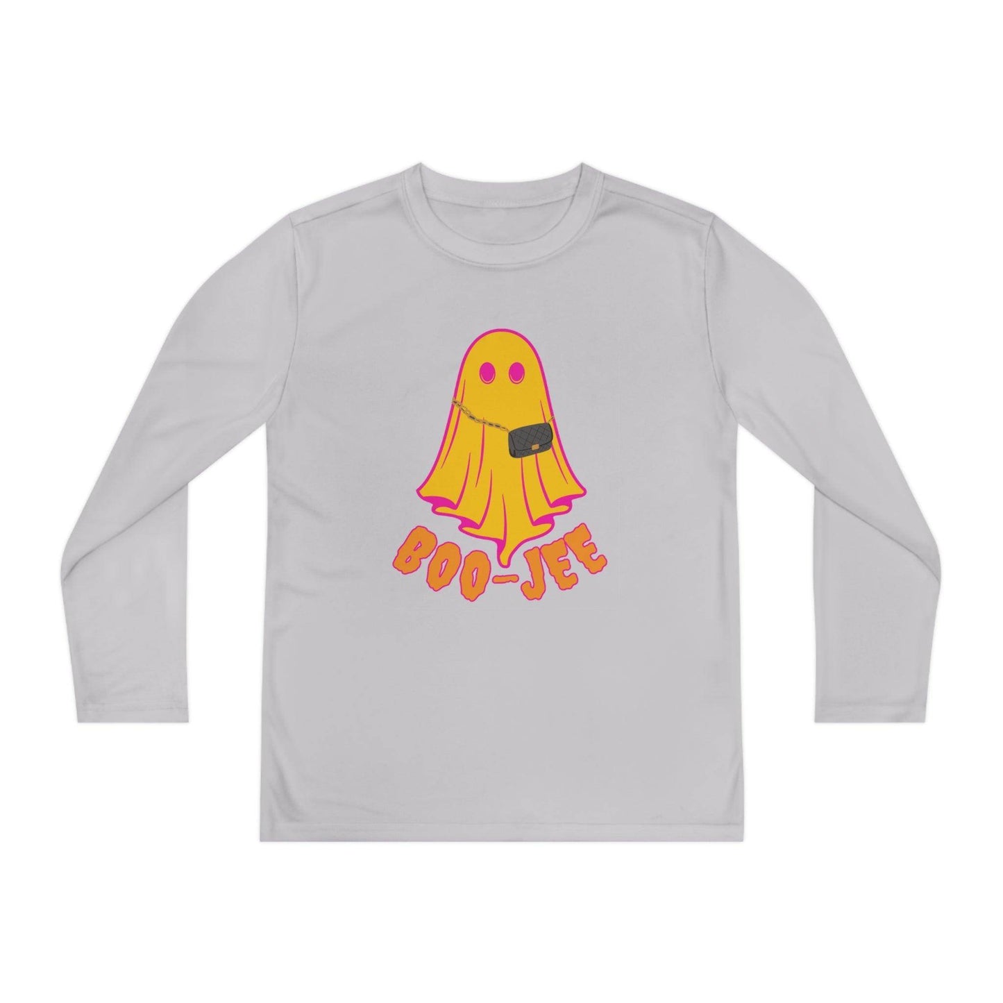 Boo-jee Costume Youth Halloween Costume Long Sleeve Competitor Tee Boojee Halloween Boujee - Giftsmojo