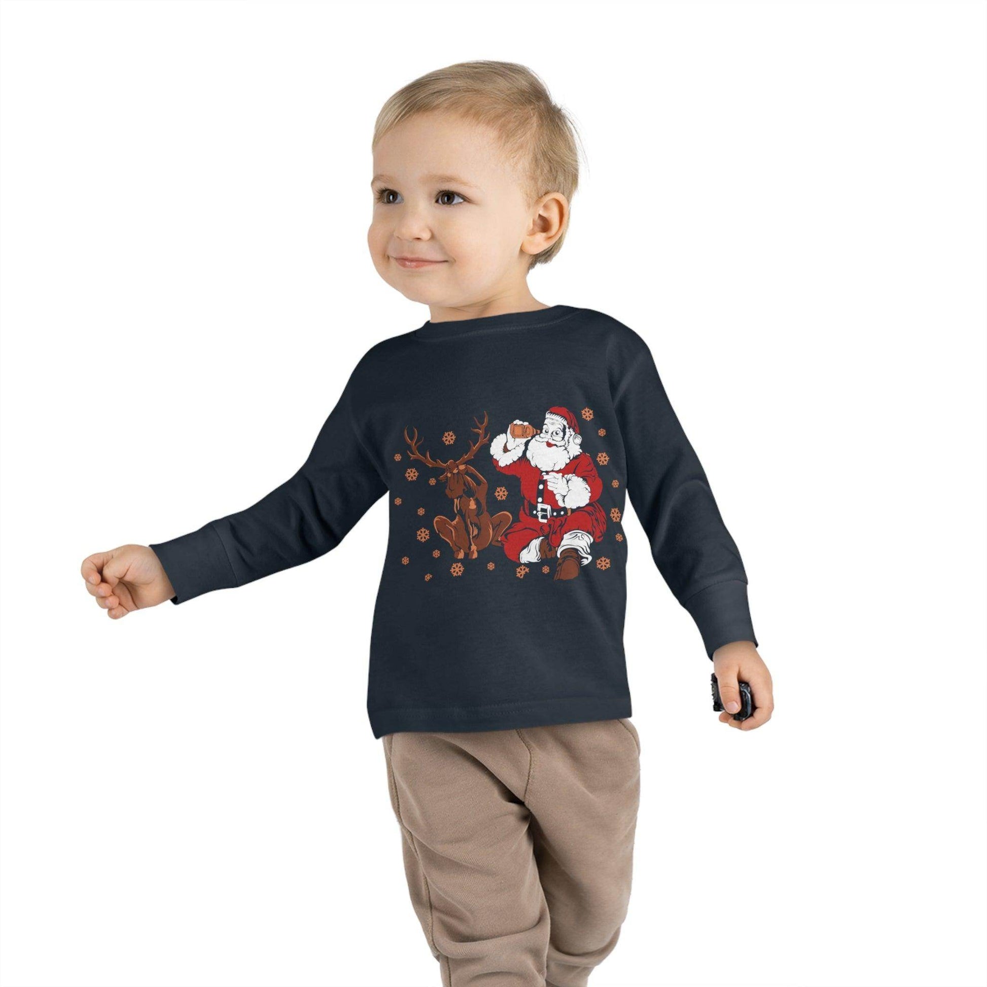 Kids Santa Shirt For Christmas Shirt for Kids Christmas Outfit for Kids Santa Shirt - Giftsmojo
