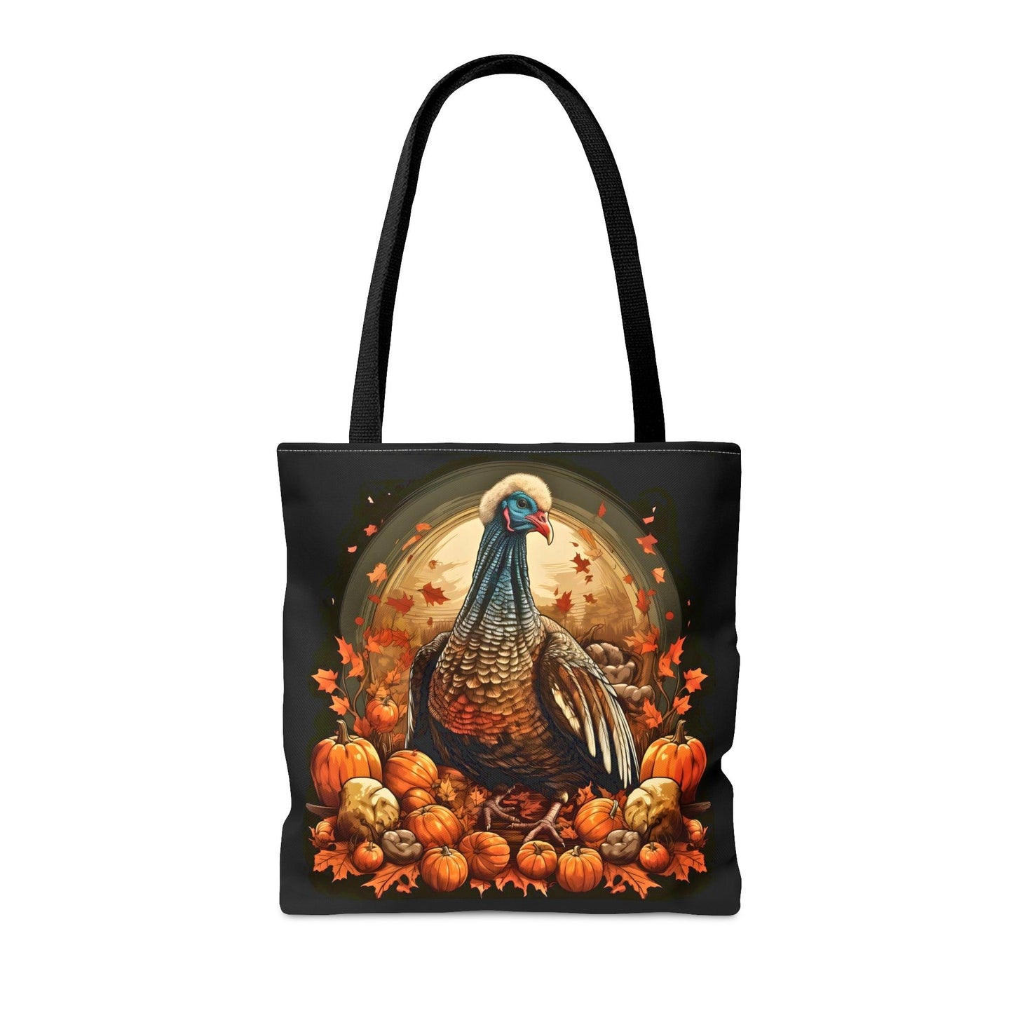 Happy Thanksgiving Bag Fall Bag Turkey Bag Pumpkin Tote Bag Cute Market Bag - Aesthetic Bag, Thanksgiving Gift, Mom Bag Canvas Bag