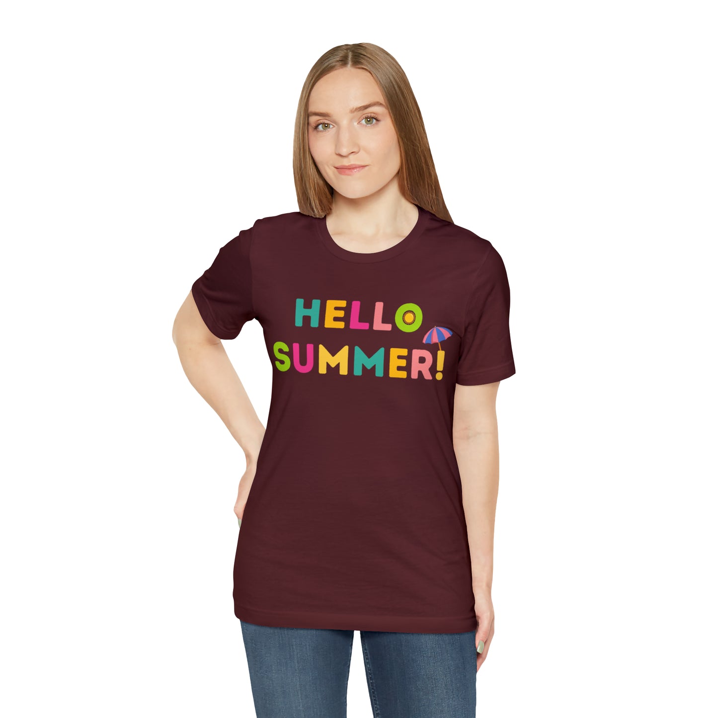Hello Summer Shirt, Hello Summer, Summer shirts for women and men, Funny Shirt, Summer Vibes, Trendy Fashion, Summertime Fun