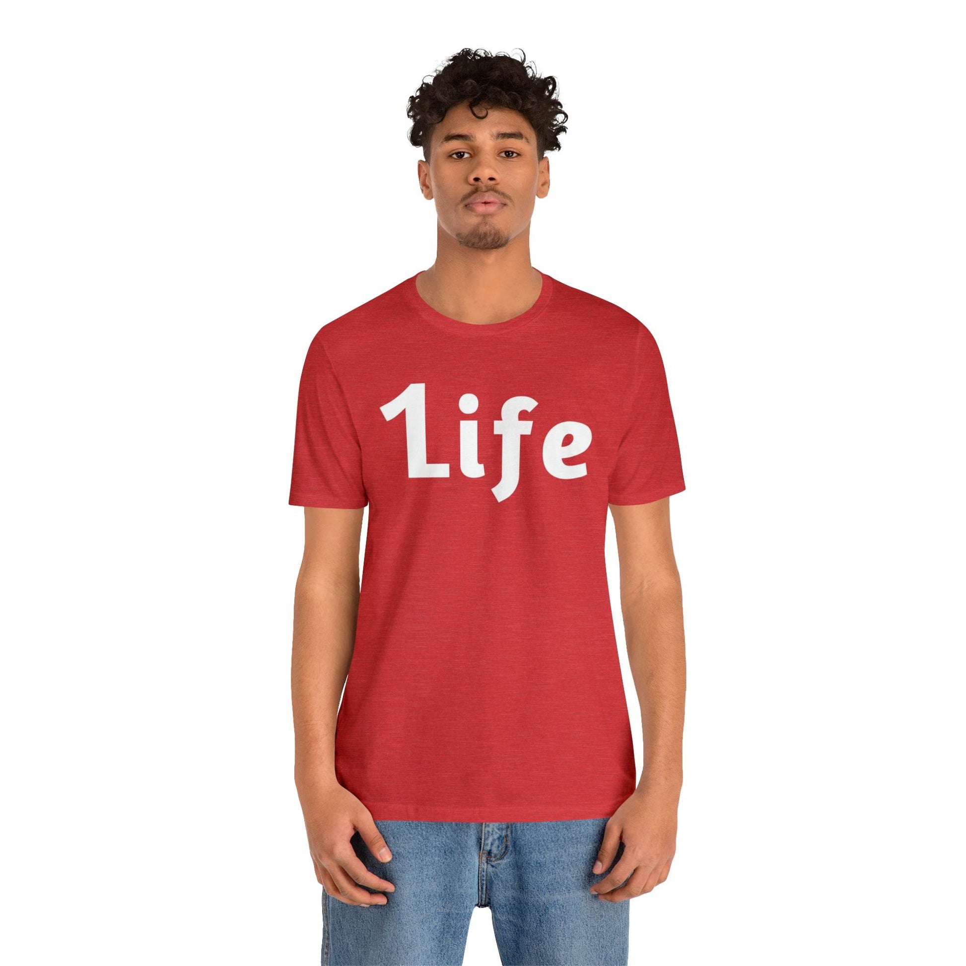 One life Shirt 1life shirt Live Your Life You Only Have One Life To Live - Giftsmojo