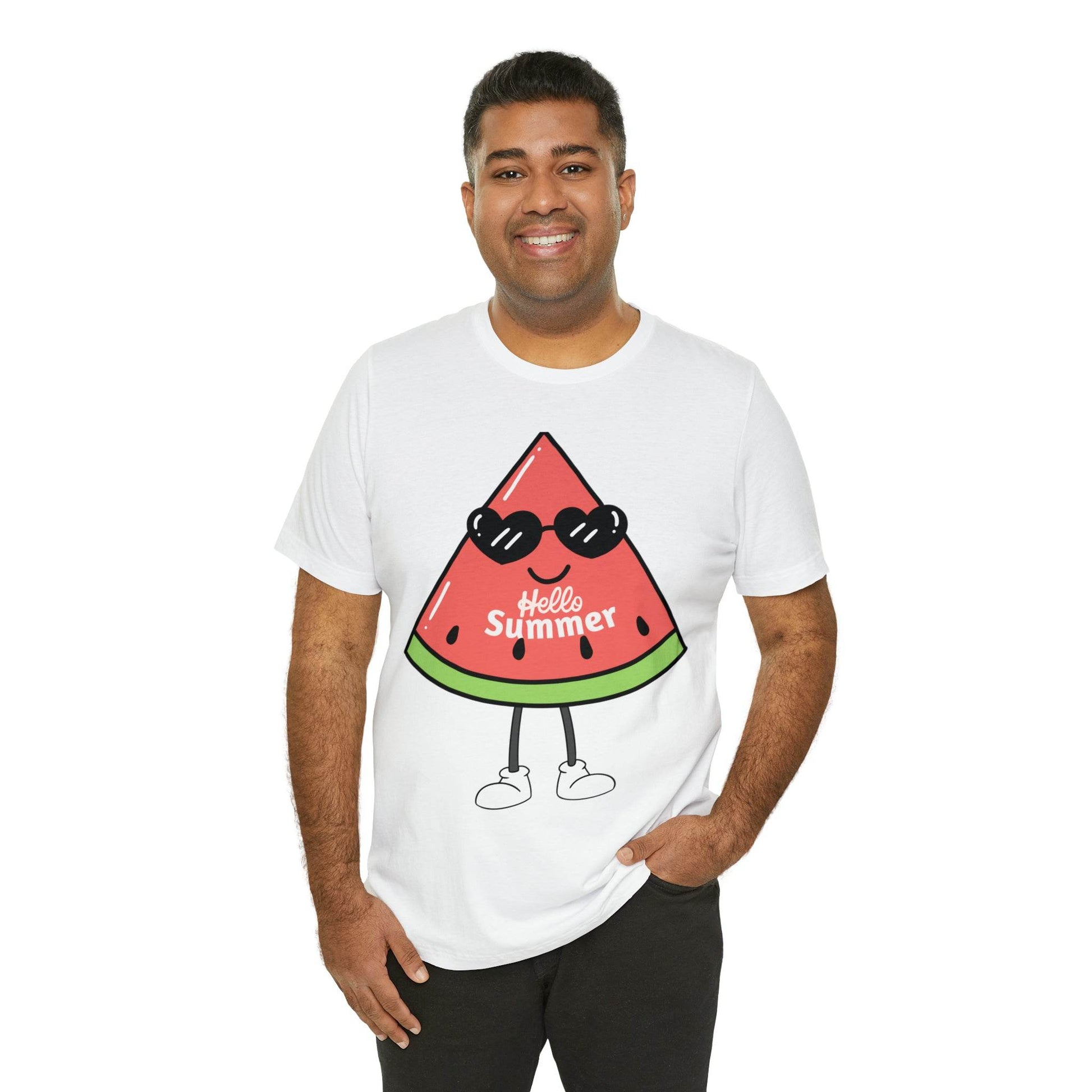Funny Hello Summer Shirt, Water Mellon shirt, Summer shirts for women and men - Giftsmojo