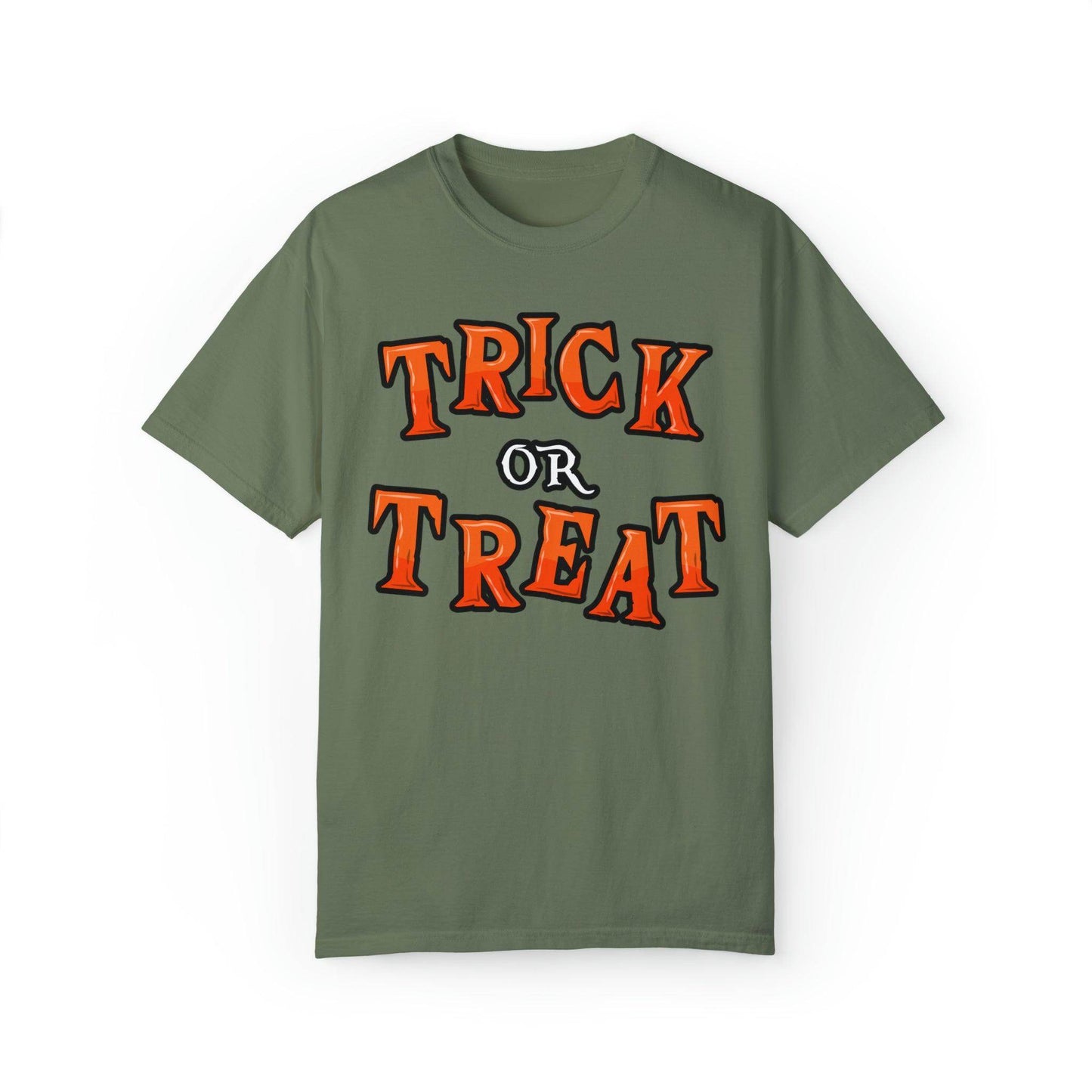 Trick or Treat Shirt Halloween Party Outfit Vintage Shirt Halloween Shirt Cute Spooky Shirt, Halloween Gift Halloween T-shirtRetro Halloween Tshirt - Giftsmojo