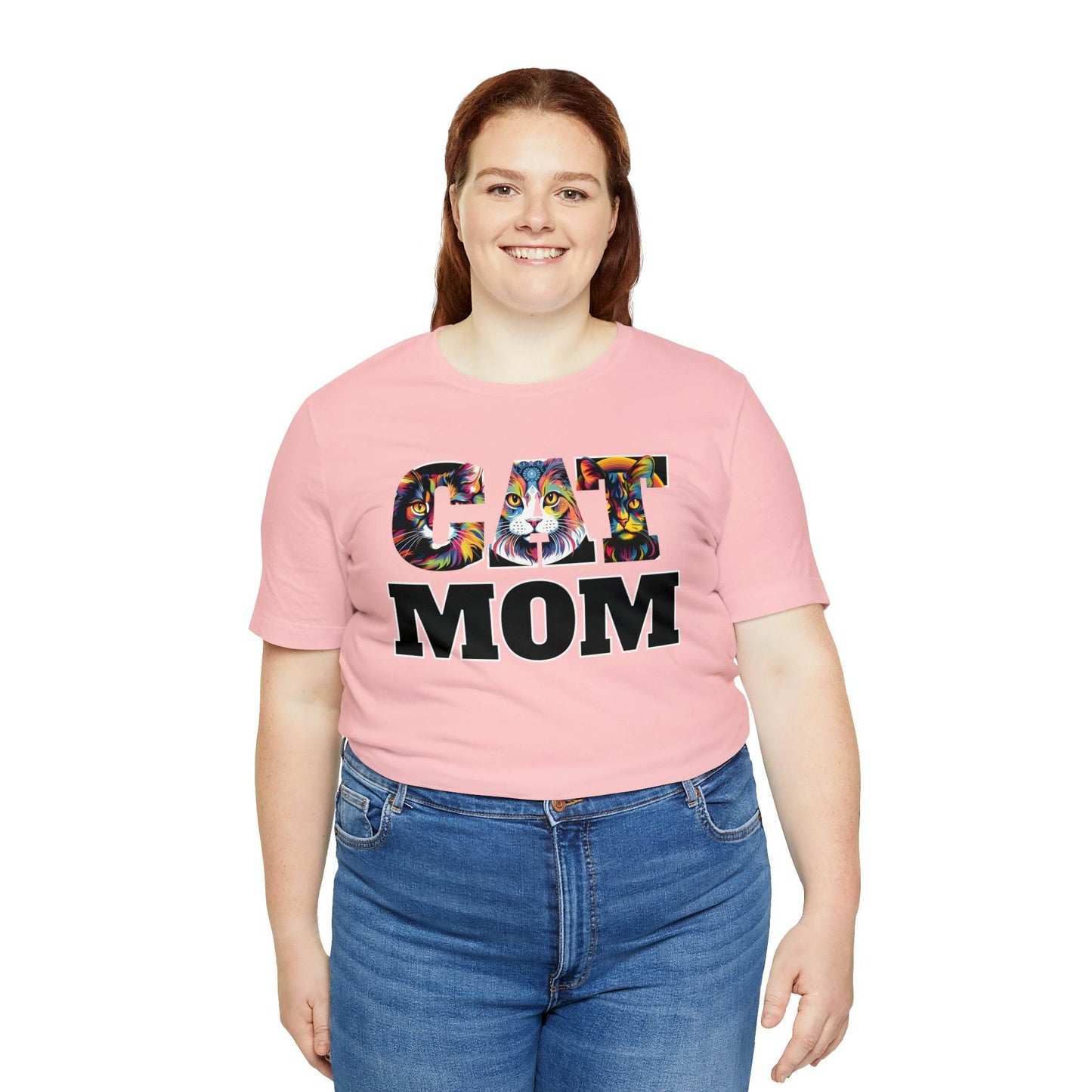 Vintage Cat Shirt Retro Cat Mom Tshirt Animal Lover Gift Cat T Shirt Cat Mom Gift Cat Lover Gift - Cat Lover Shirt Trendy Shirt for Cat Mom - Giftsmojo
