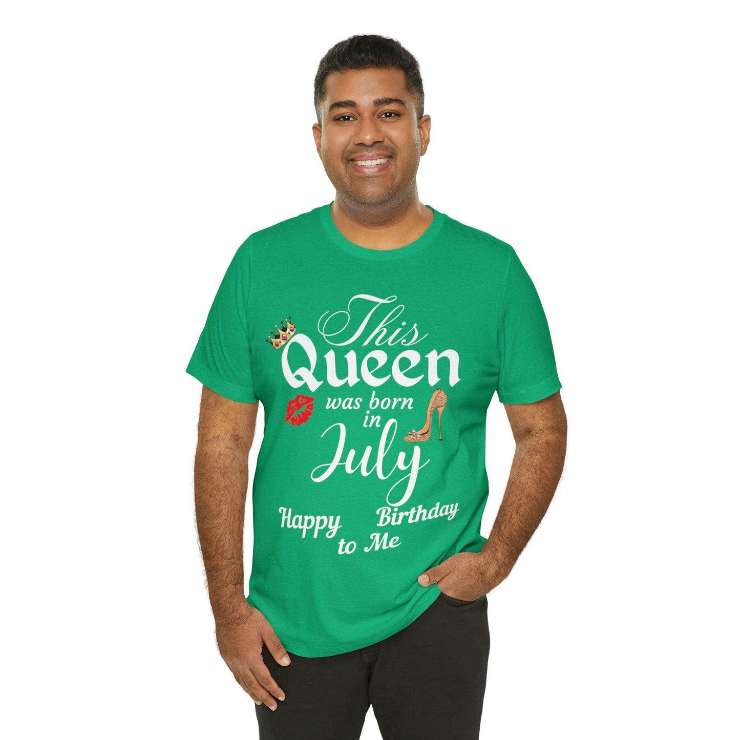 Birthday Queen Shirt, Gift for Birthday, This Queen was born in July Shirt, Funny Queen Shirt, Funny Birthday Shirt, Birthday Gift - Giftsmojo