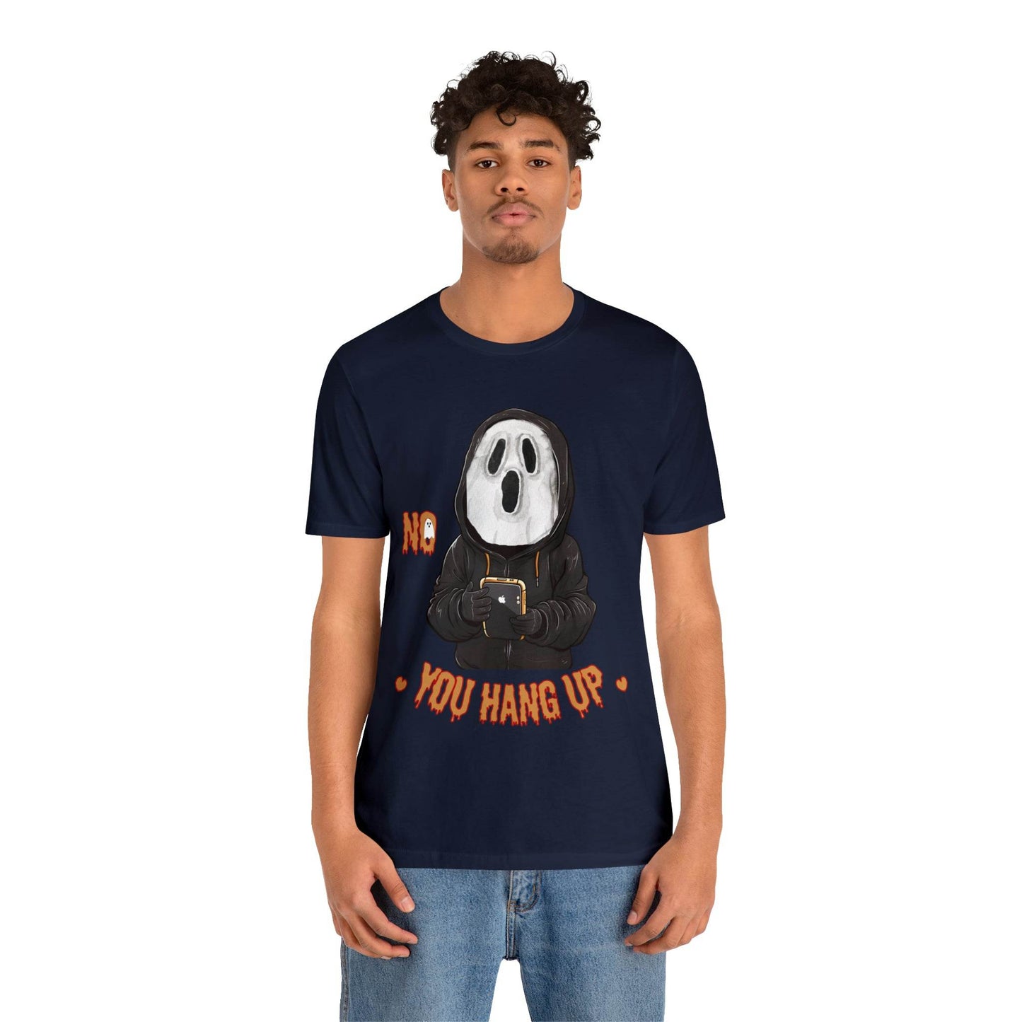 Elevate Your Halloween Style with the Playful 'No You Hang Up' Shirt Spooky shirt - Giftsmojo