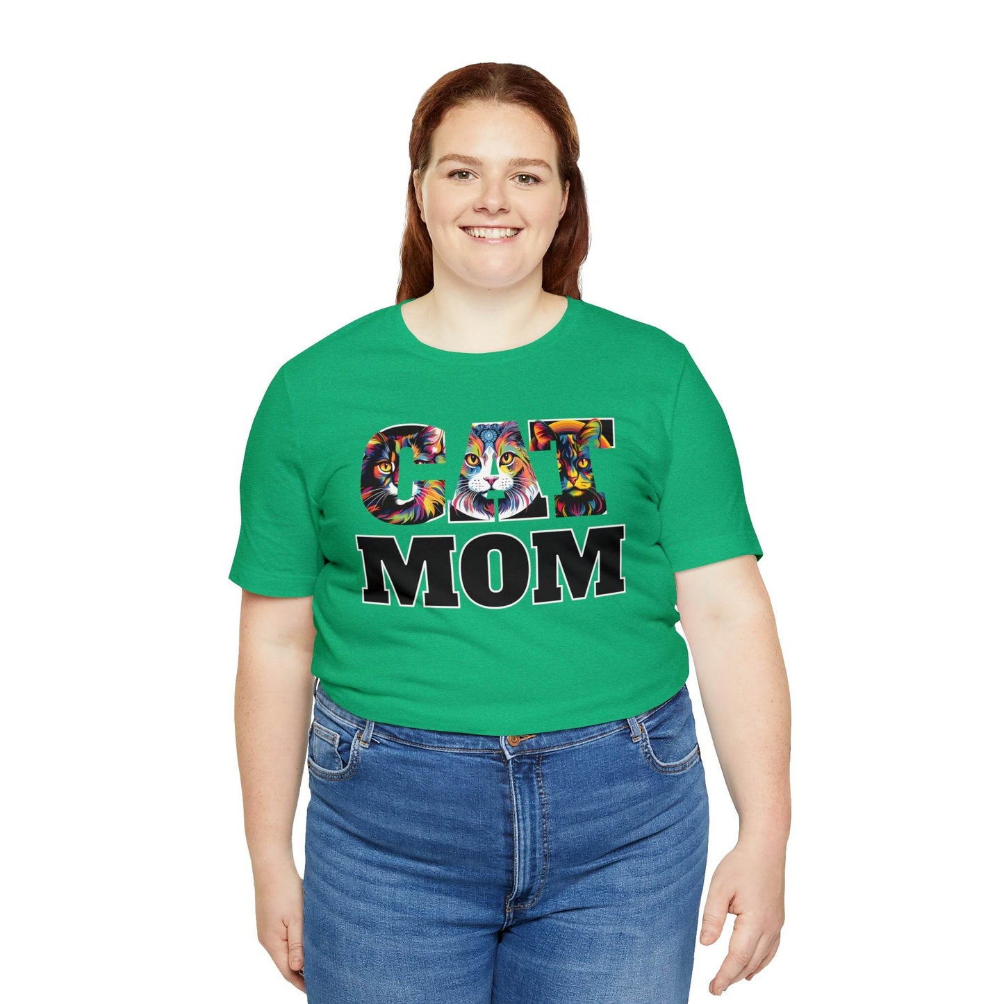 Vintage Cat Shirt Retro Cat Mom Tshirt Animal Lover Gift Cat T Shirt Cat Mom Gift Cat Lover Gift - Cat Lover Shirt Trendy Shirt for Cat Mom - Giftsmojo