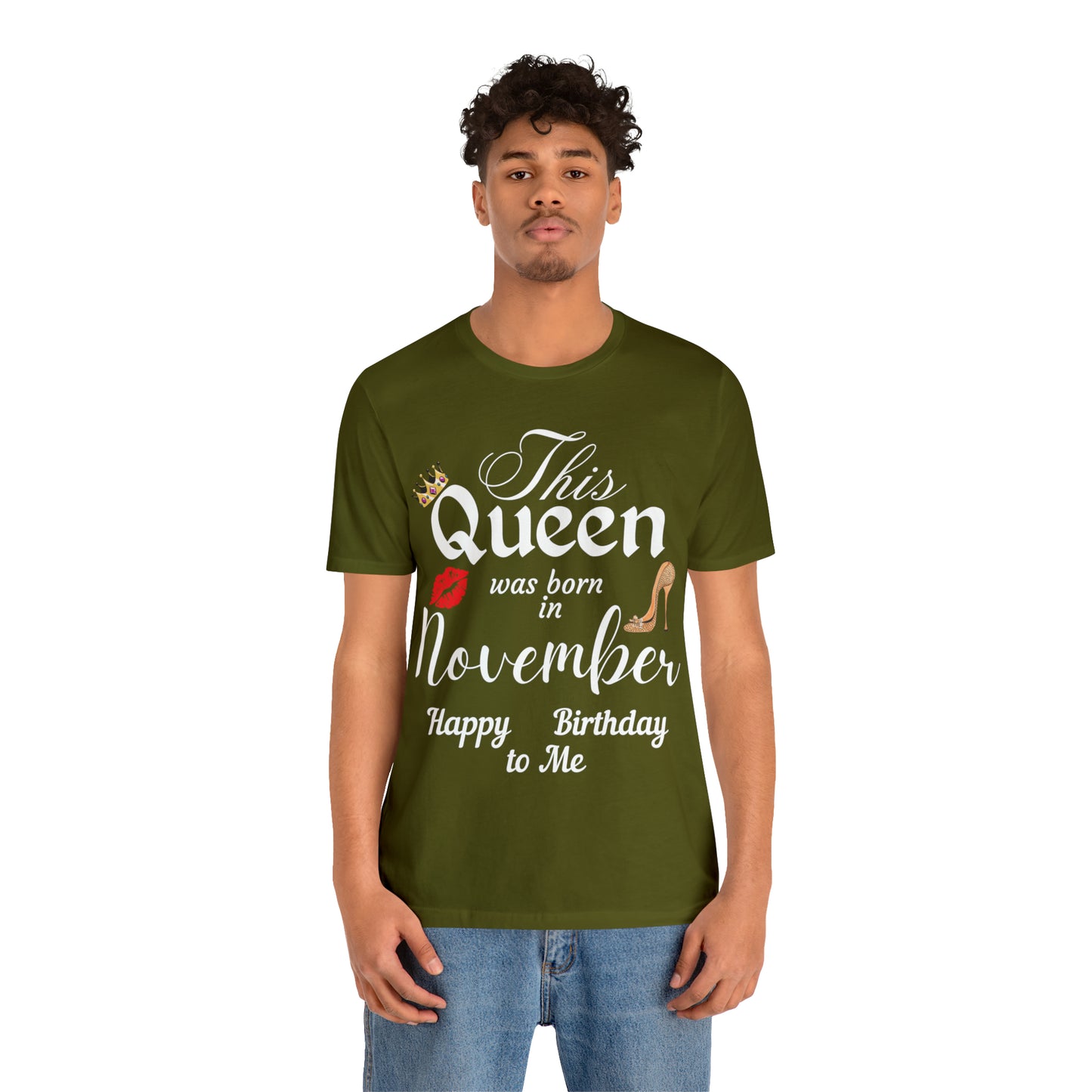 Birthday Queen Shirt, Gift for Birthday, This Queen was born in November Shirt, Funny Queen Shirt, Funny Birthday Shirt, Birthday Gift