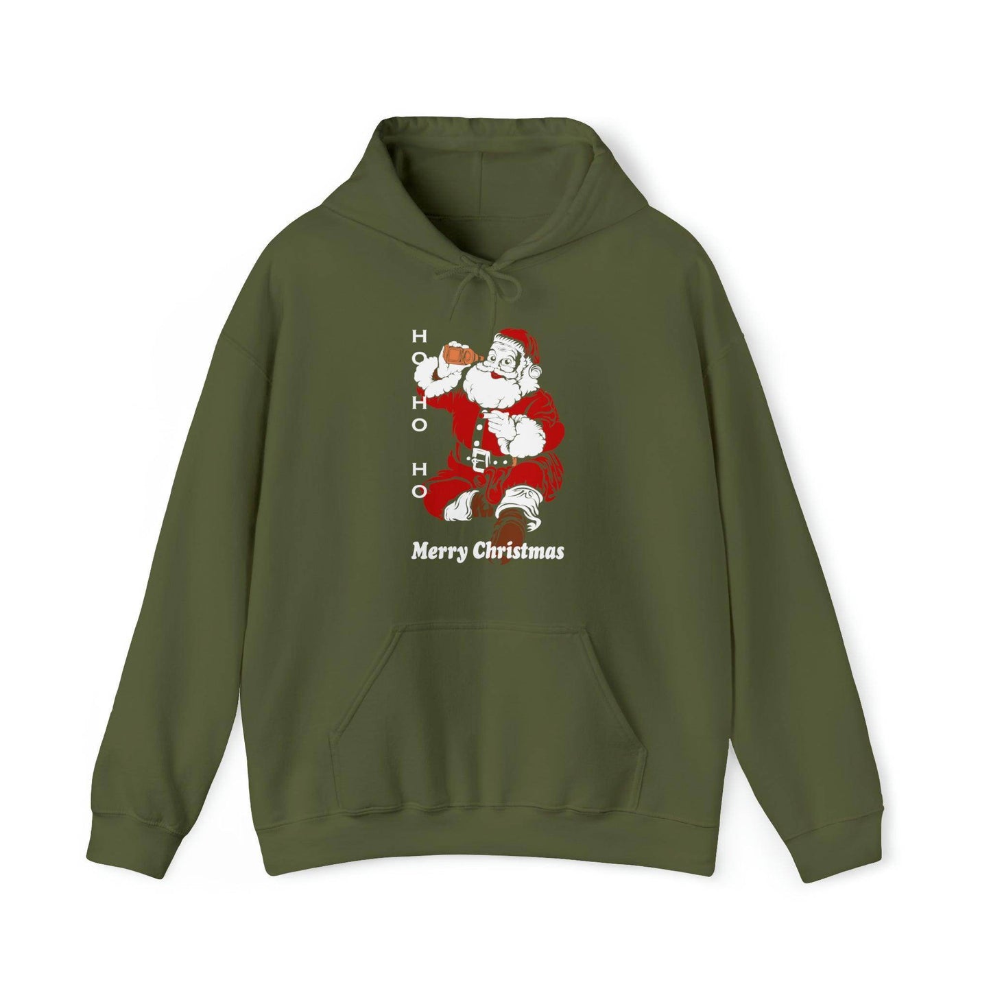 Ho HO Ho Merry Christmas Unisex Heavy Blend Hooded Sweatshirt Christmas Shirt Hoodie - Giftsmojo