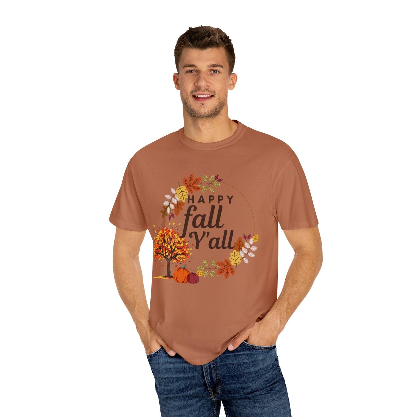 Happy Fall Y'all Gift for Fall, Funny fall shirts gift, autumn tee,