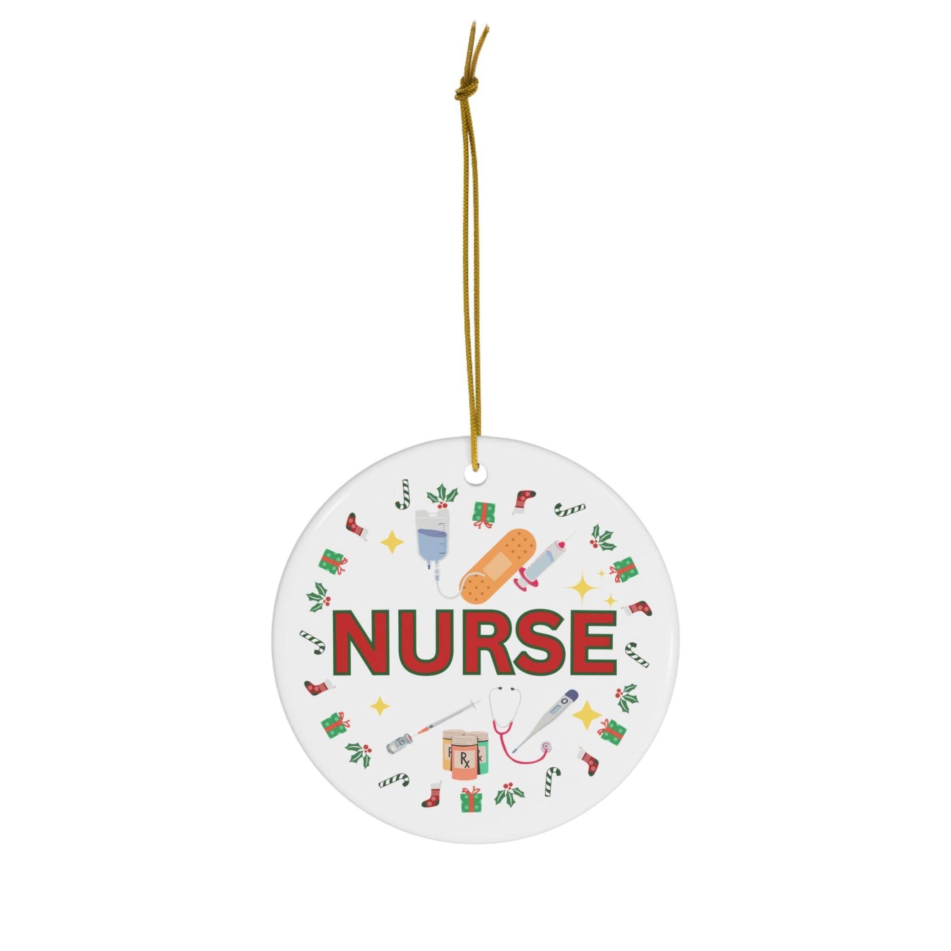 Nurse Christmas Ornament Nurse Ornament Nurse Christmas Tree Ornament Nurse Care Ornament Nurses Ornament Occupation Job - Giftsmojo