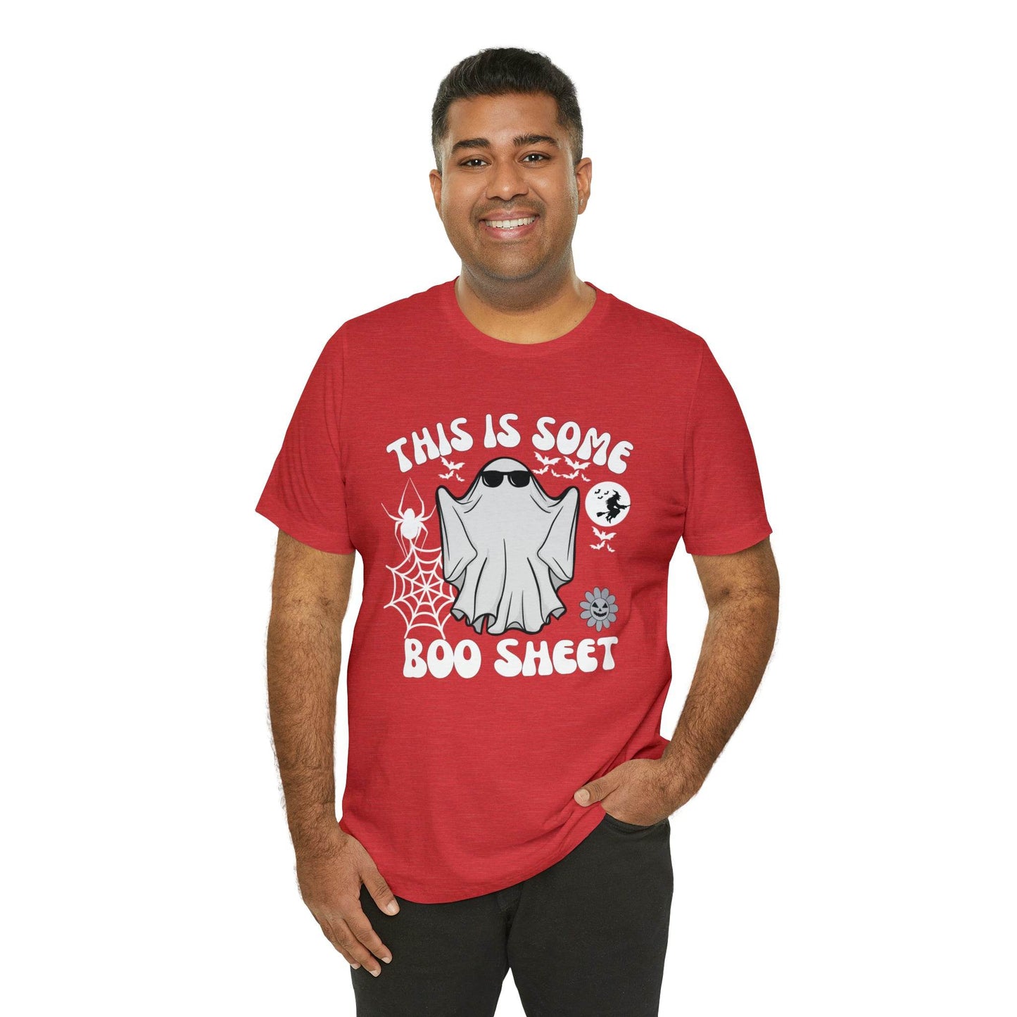 This Is Some Boo Sheet Funny Halloween Shirt Funny Halloween Costume Spooky Season Tee Funny Gift Shirt for Birthday Christmas Anniversary - Giftsmojo