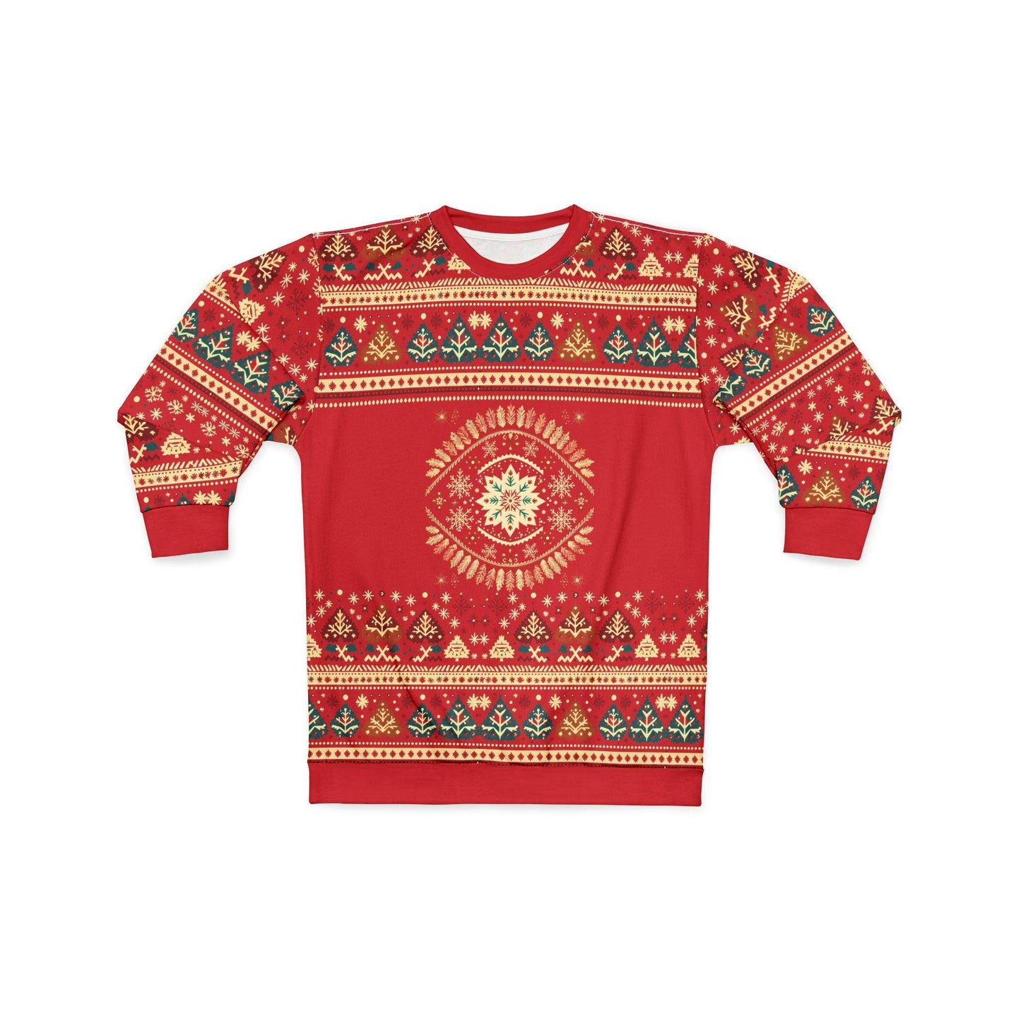 Ugly Christmas Sweater Green Christmas Sweatshirt Ugly Sweatshirt Full Ugly Christmas Shirt - Giftsmojo