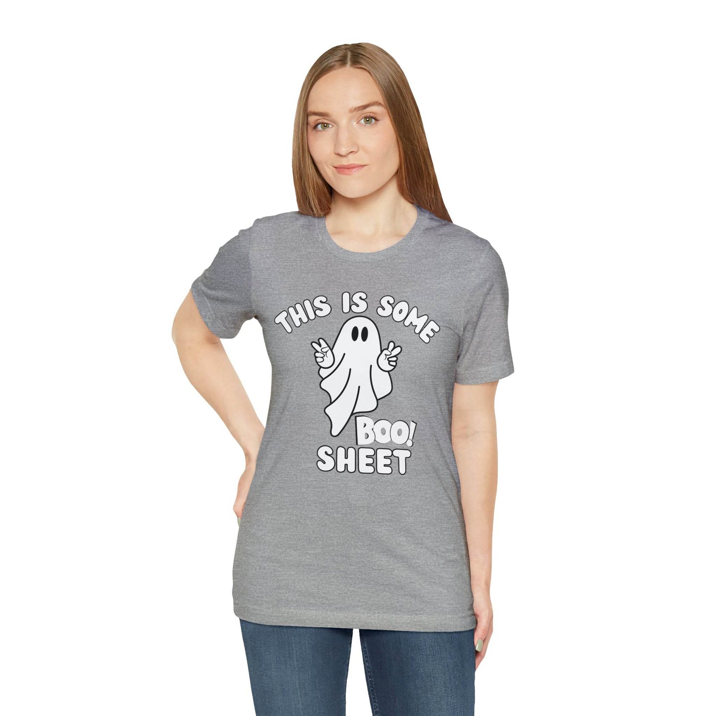This Is Some Boo Sheet Funny Halloween Shirt Funny Halloween Costume Spooky Season Tee Funny Gift Shirt for Birthday Christmas Anniversary - Giftsmojo