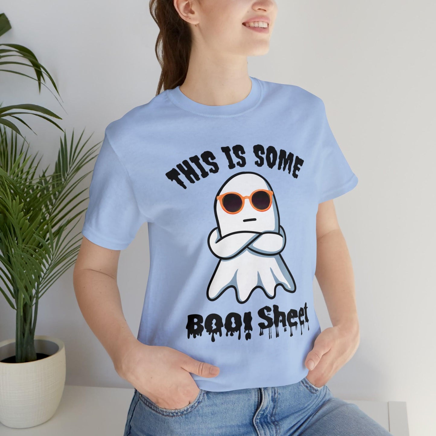 This Is Some Boo Sheet Funny Halloween Shirt Funny Halloween Costume Spooky Season Tee Funny Gift Shirt for Birthday Christmas Anniversary - Giftsmojo