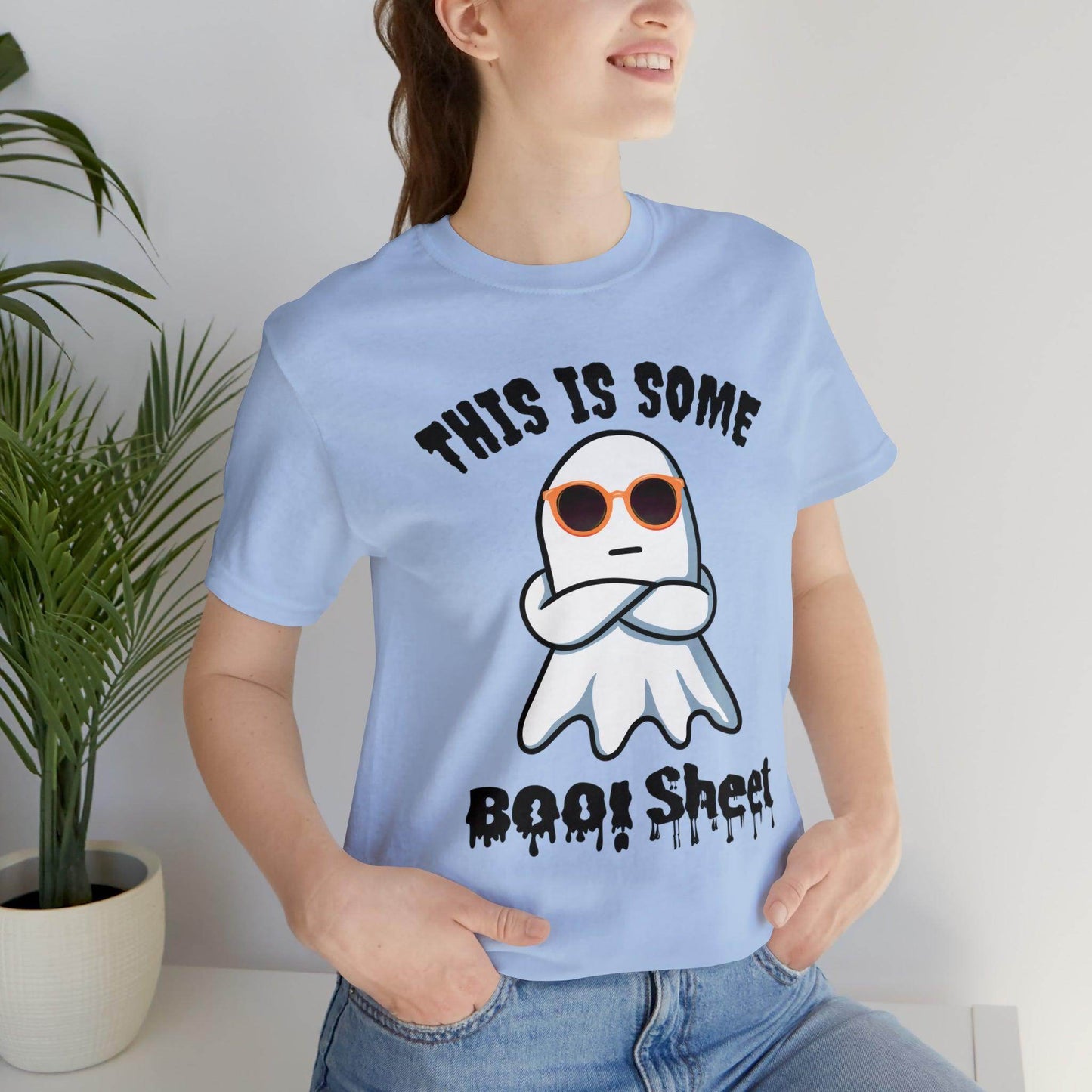 This Is Some Boo Sheet Funny Halloween Shirt Funny Halloween Costume Spooky Season Tee Funny Gift Shirt for Birthday Christmas Anniversary - Giftsmojo
