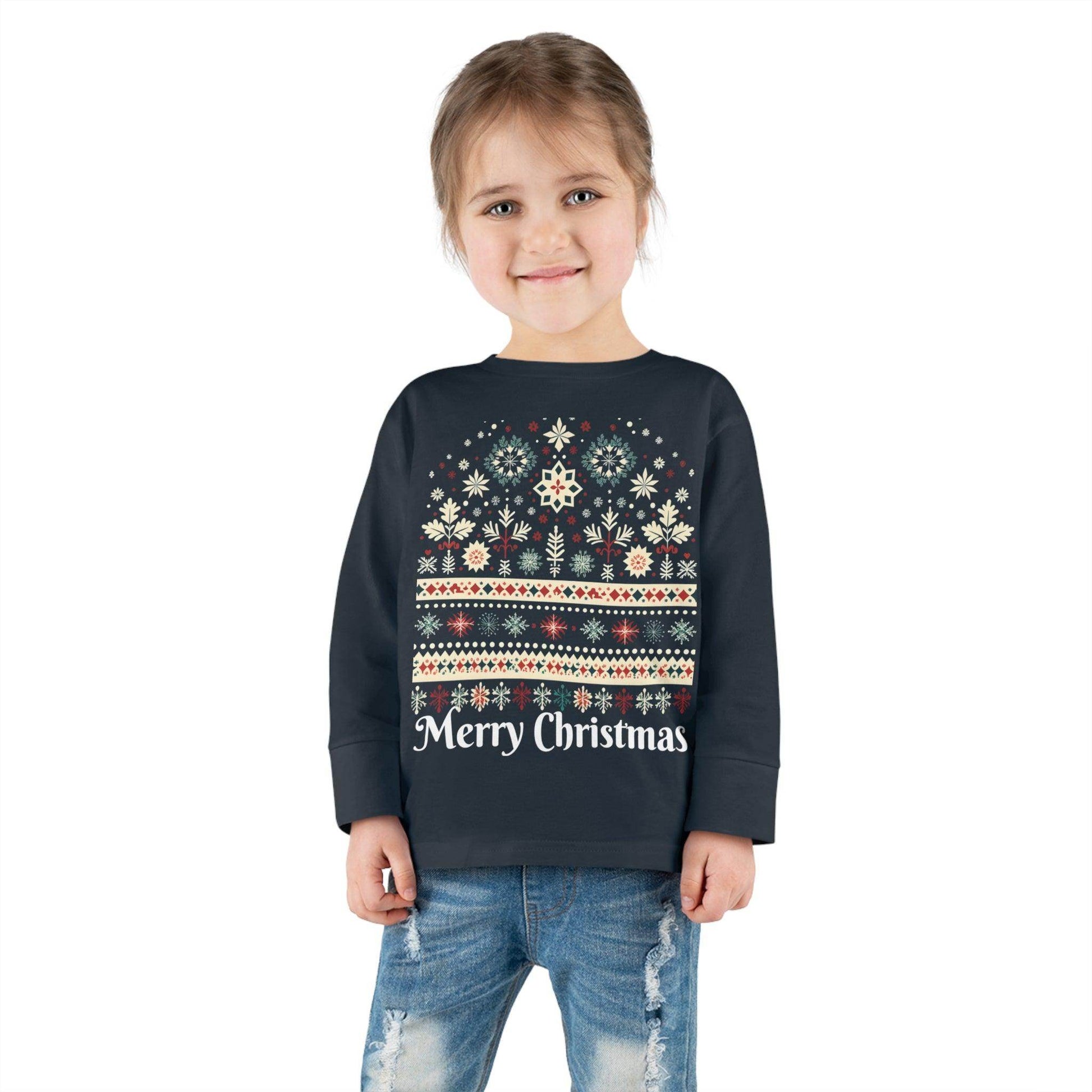 Kids Christmas Shirt Long Sleeve for Kids Christmas Outfit for Kids Christmas Design - Giftsmojo