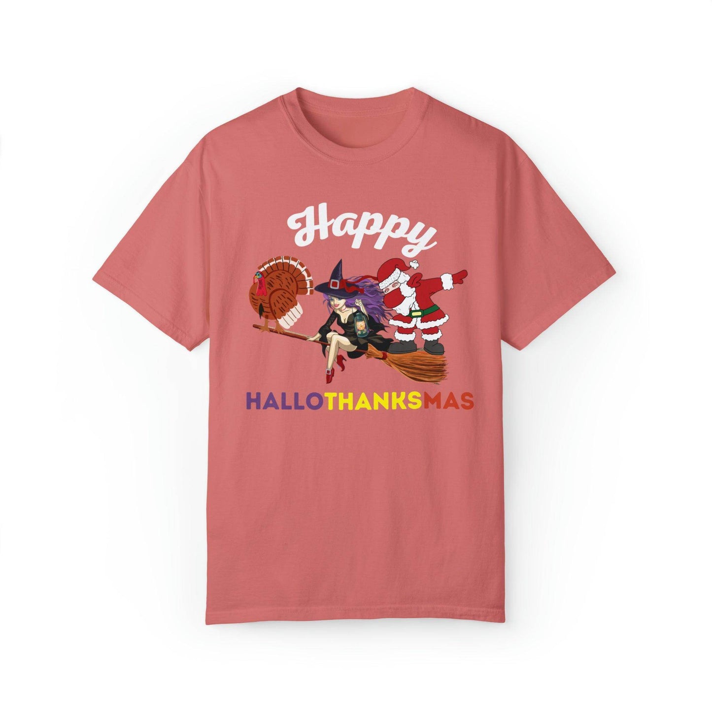 Happy HALLOTHANKSMAS Gift for Fall Halloween Thanksgiving Christmas Gift - Giftsmojo