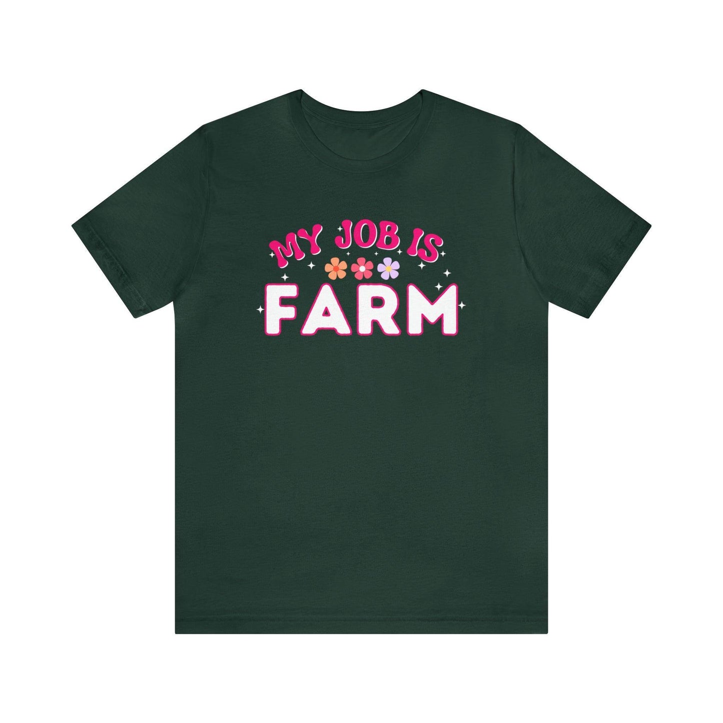 My Job is Farm Shirt Farmer Shirt Farming Shirt Homestead Gardening Shirt - Giftsmojo