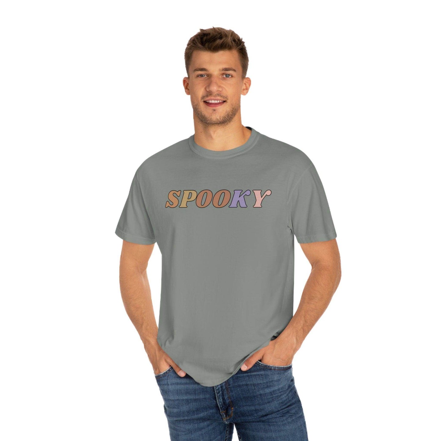 Retro Halloween Tshirt, Spooky Vibes Shirt, Vintage Shirt Halloween Shirt - Fall shirt - Giftsmojo