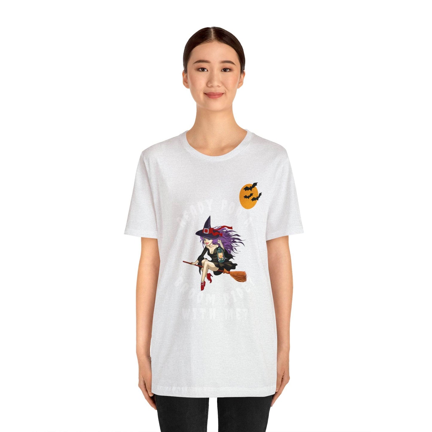 Ready for A Broom Ride Vintage Witch Shirts Funny Witch Shirt Witch Gift Halloween Shirt Halloween Clothes Halloween Vibes Halloween Outfit - Giftsmojo